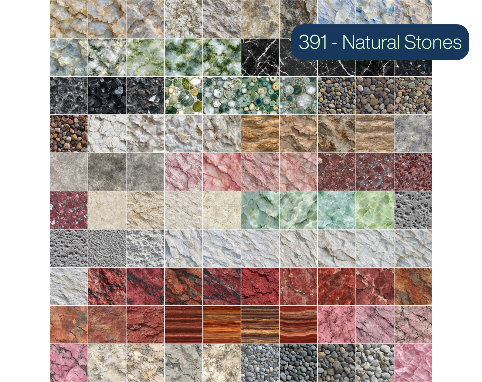 3155 Seamless Patterns Mega Bundle – Fabrics, Wood, Stone, Metal, Organic, Paper & More (Commercial Use)