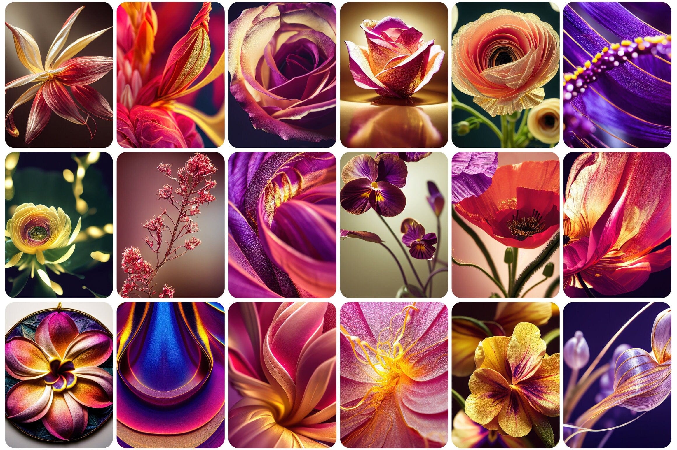 157 High-Quality Macro Flower Images Bundle - Perfect for Photography, Graphic Design, and Home Decor - Collection of Close-up Floral Images Digital Download Sumobundle