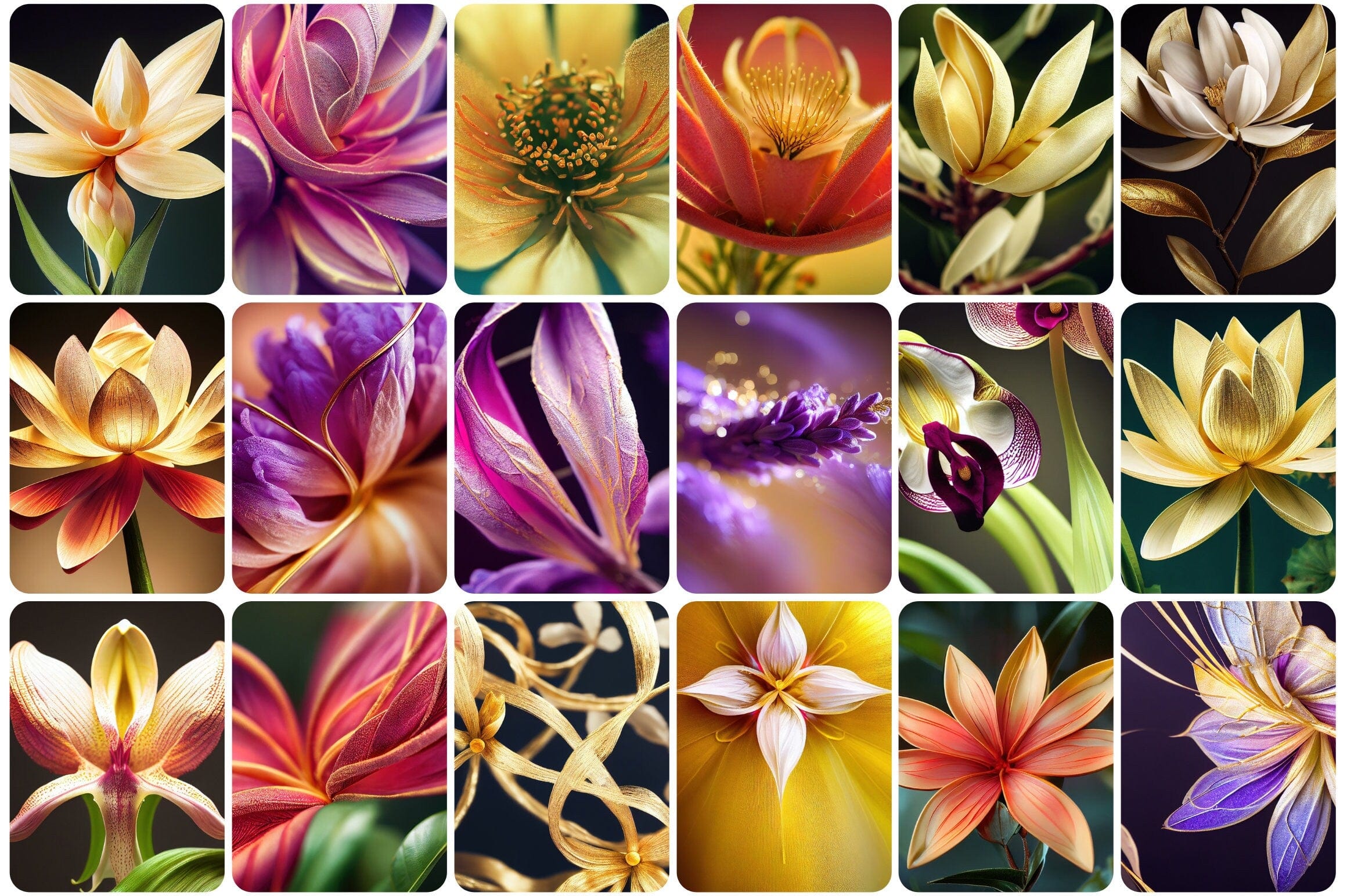 157 High-Quality Macro Flower Images Bundle - Perfect for Photography, Graphic Design, and Home Decor - Collection of Close-up Floral Images Digital Download Sumobundle