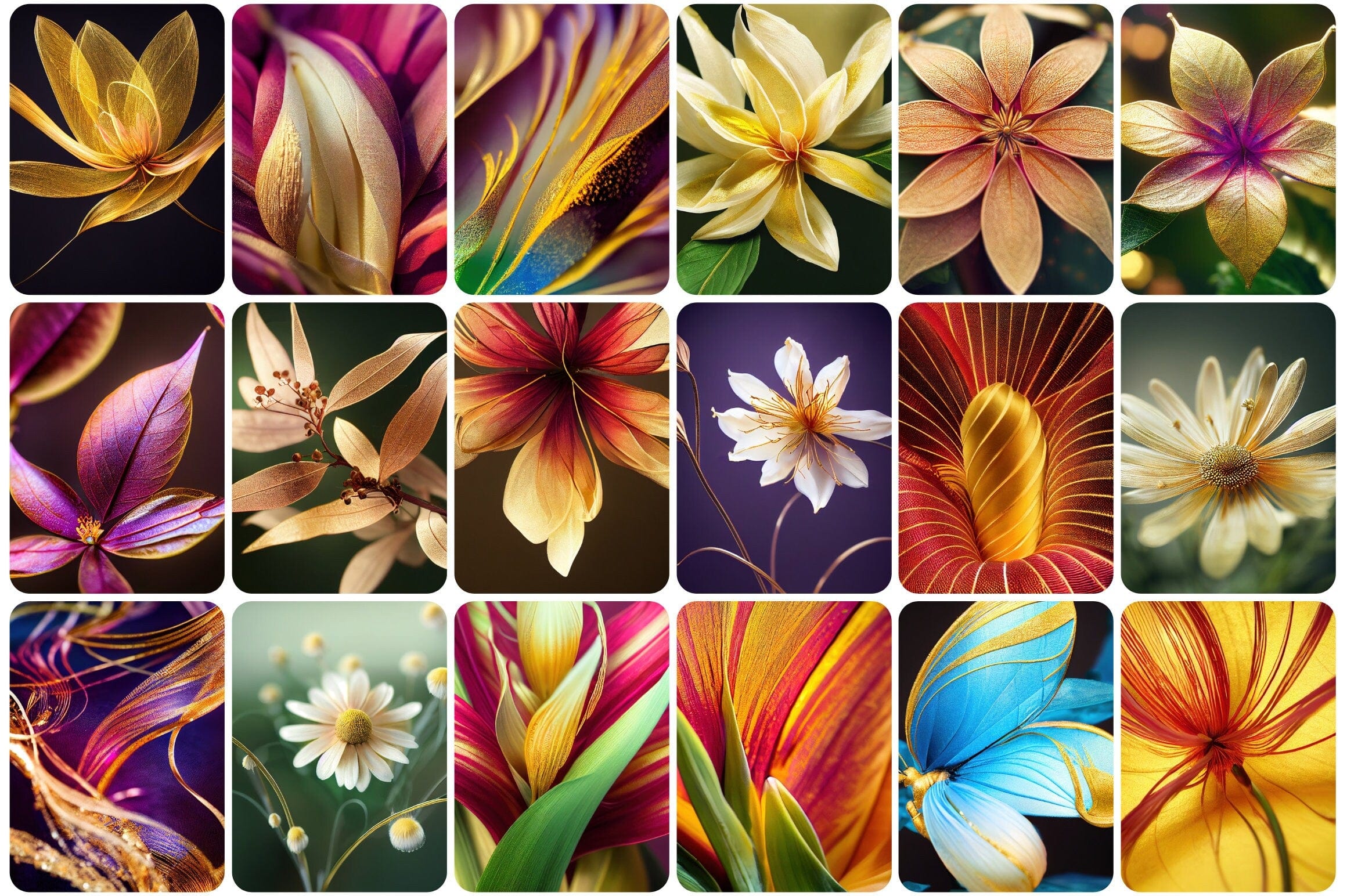 157 High-Quality Macro Flower Images Bundle - Perfect for Photography, Graphic Design, and Home Decor - Collection of Close-up Floral Images Digital Download Sumobundle