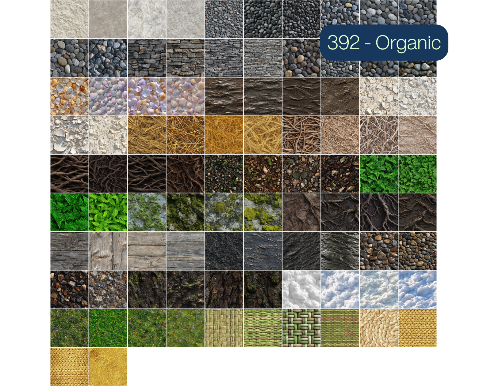 3155 Seamless Patterns Mega Bundle – Fabrics, Wood, Stone, Metal, Organic, Paper & More (Commercial Use)