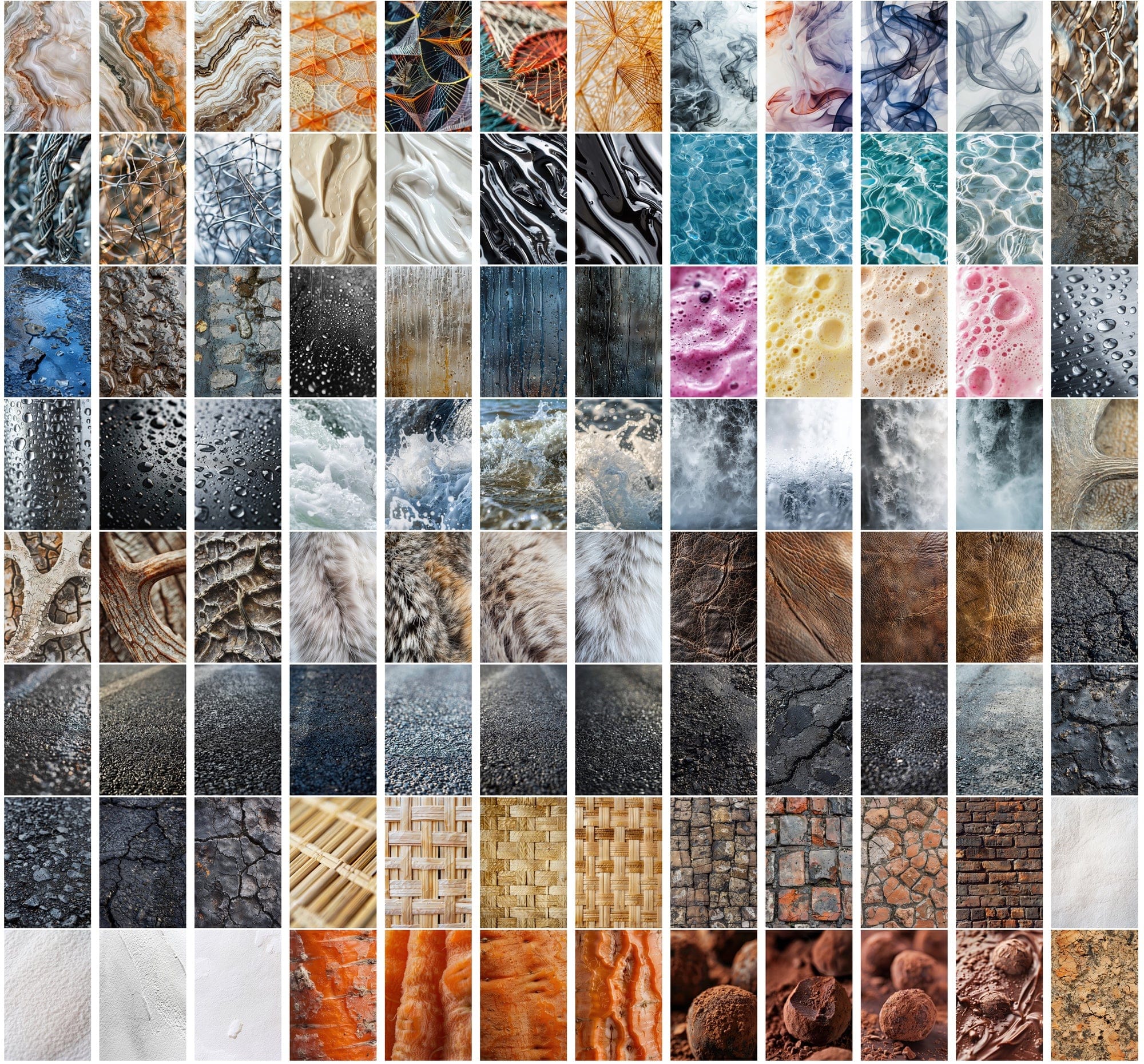 1700+ High-Resolution Texture JPG Images | Plaster, Urban, Fabric, Organic, Abstract & More | Commercial License Digital Download Sumobundle