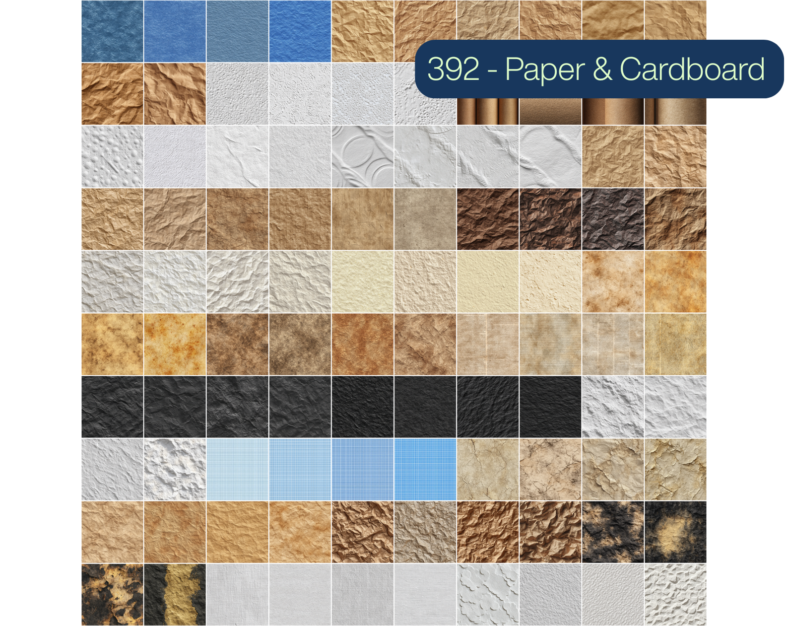 3155 Seamless Patterns Mega Bundle – Fabrics, Wood, Stone, Metal, Organic, Paper & More (Commercial Use)