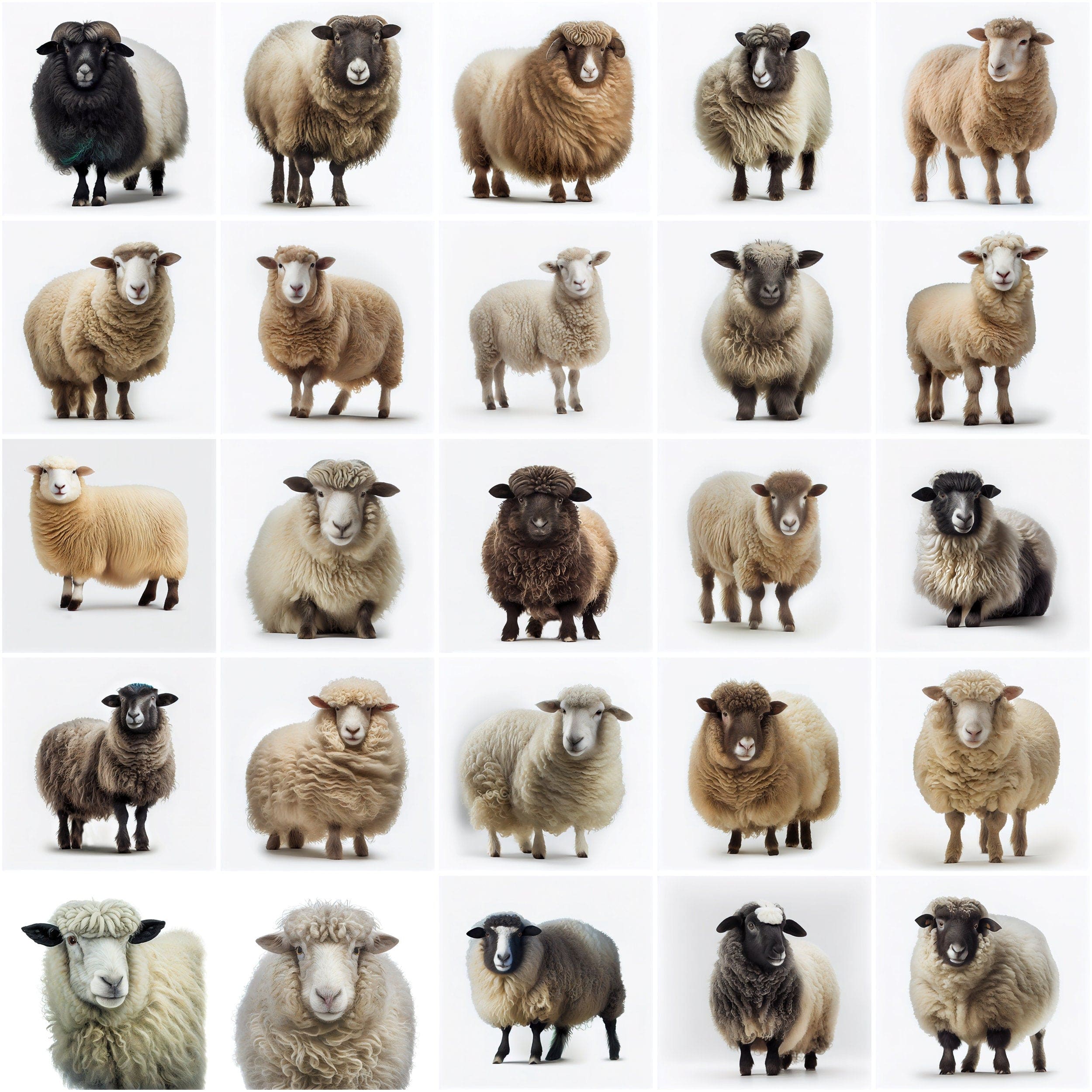 180 Cute Images with Sheep Breeds, Sheep breeds clipart. Sheep Breeds of the World: A Stunning Collection of Images for Farmers Digital Download Sumobundle