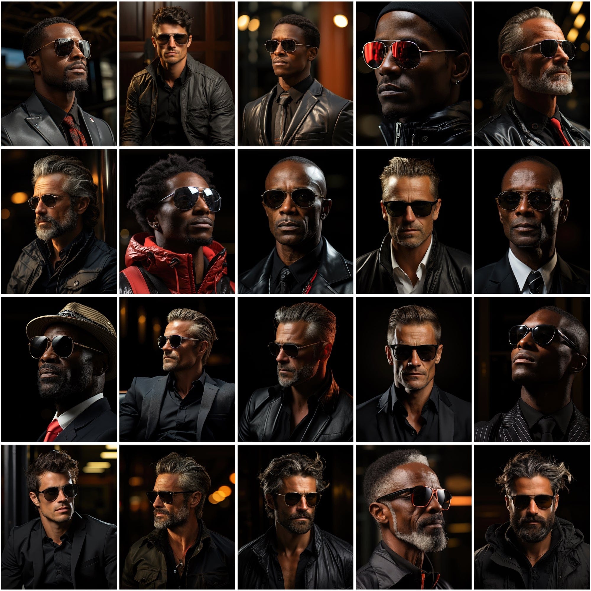 187 Premium PNG Images of Fashionable Men, Colorful High-Resolution Portraits, Commercial License Included Digital Download Sumobundle