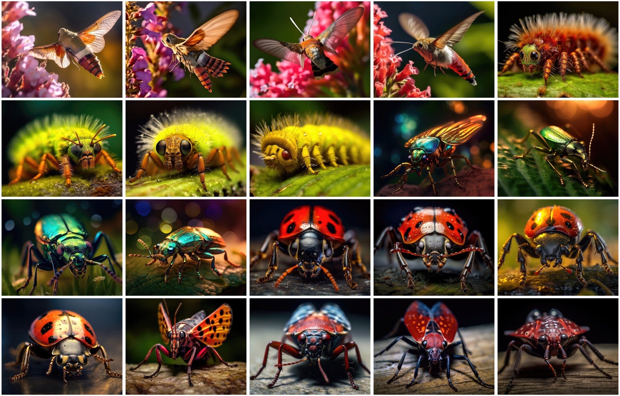 188 High-Resolution Macro Insect Images Bundle, Commercial License Included Digital Download Sumobundle