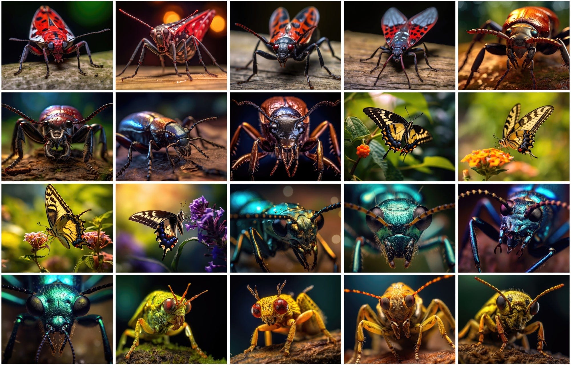 188 High-Resolution Macro Insect Images Bundle, Commercial License Included Digital Download Sumobundle