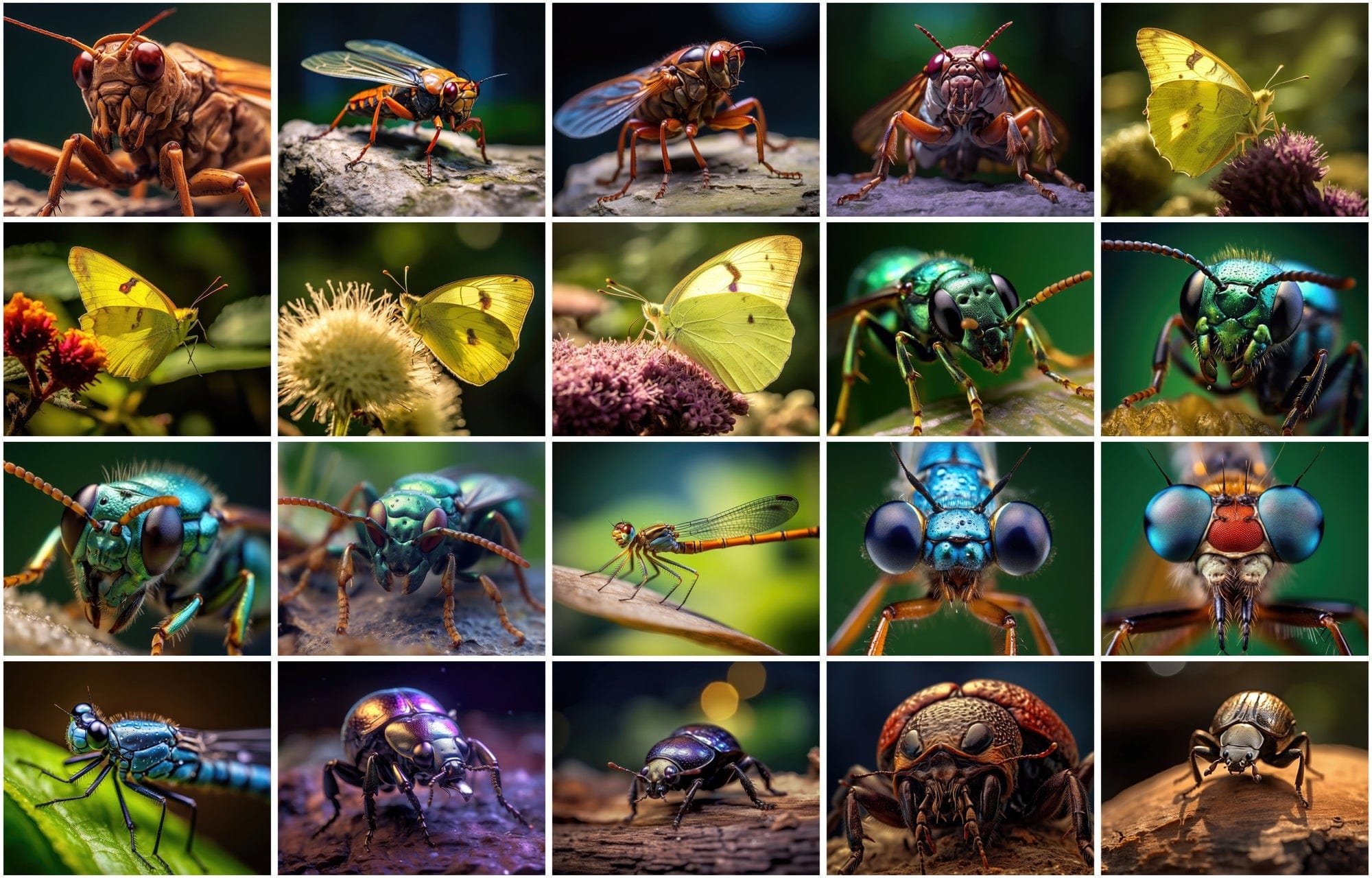 188 High-Resolution Macro Insect Images Bundle, Commercial License Included Digital Download Sumobundle