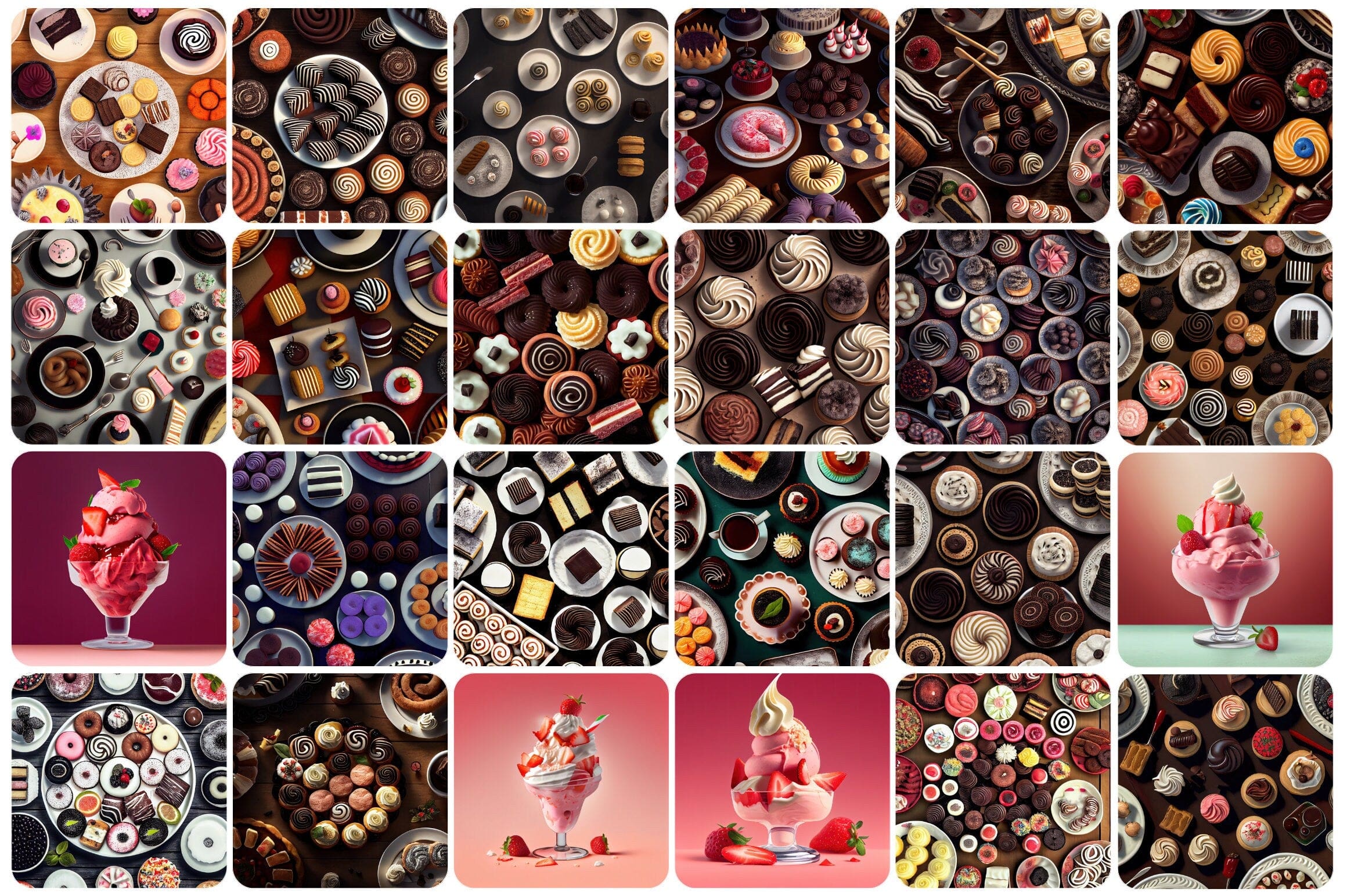 200+ Decadent Ice Cream & Cookie Images - Perfect for Sweet Treat Themed Projects - Commercial License Digital Download Sumobundle