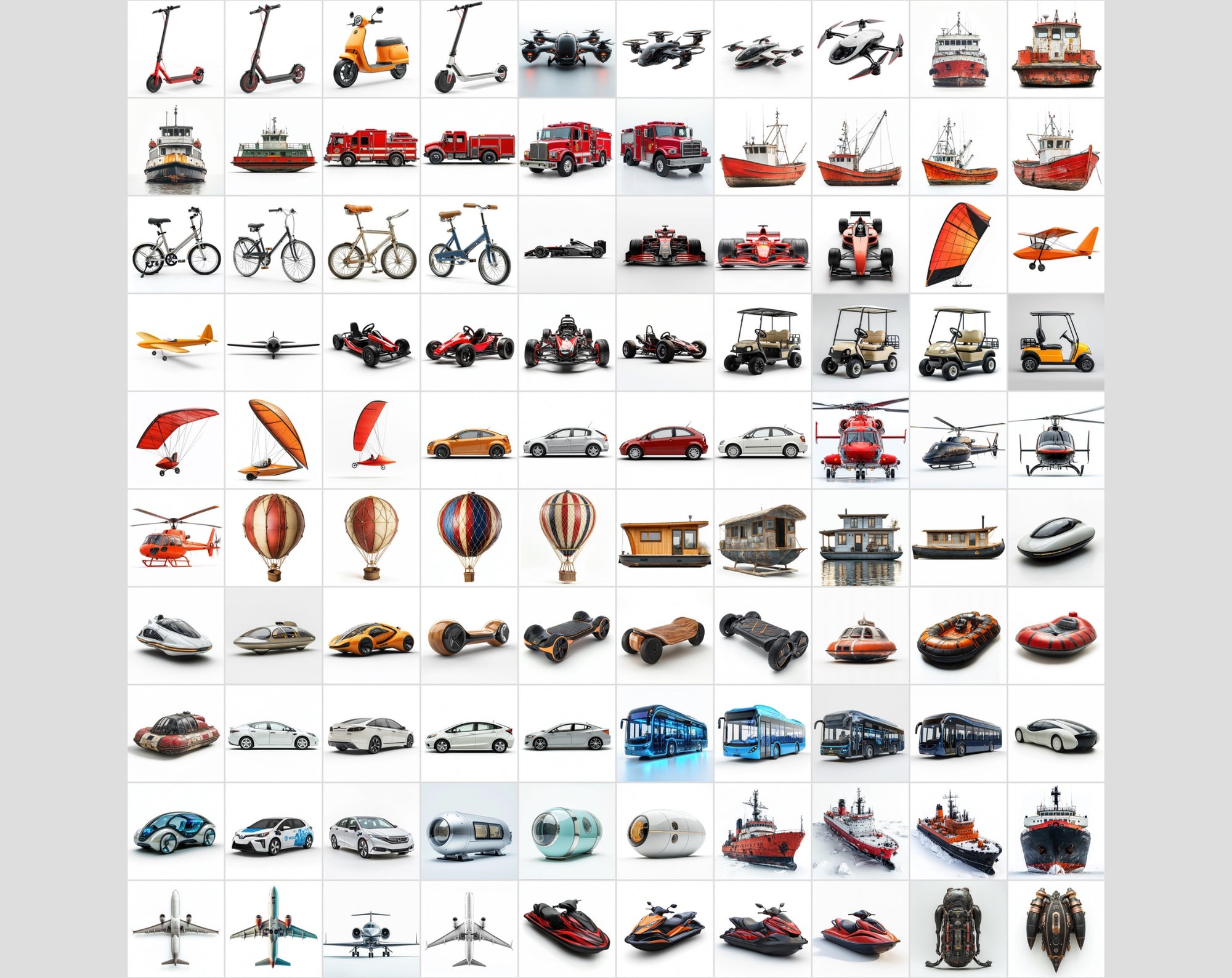 3500 High-Res Isolated Images | Food, Tech, Travel & More