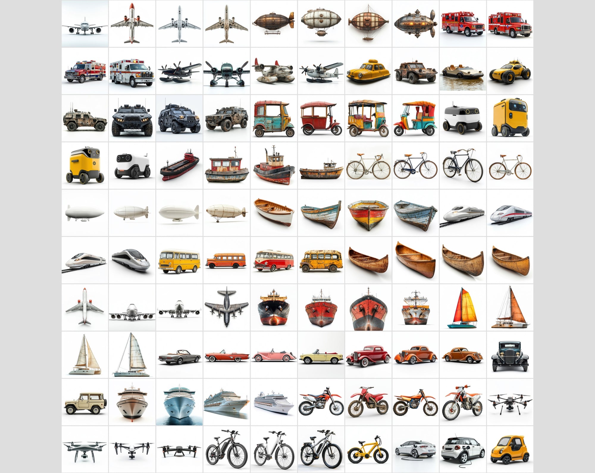3500 High-Res Isolated Images | Food, Tech, Travel & More