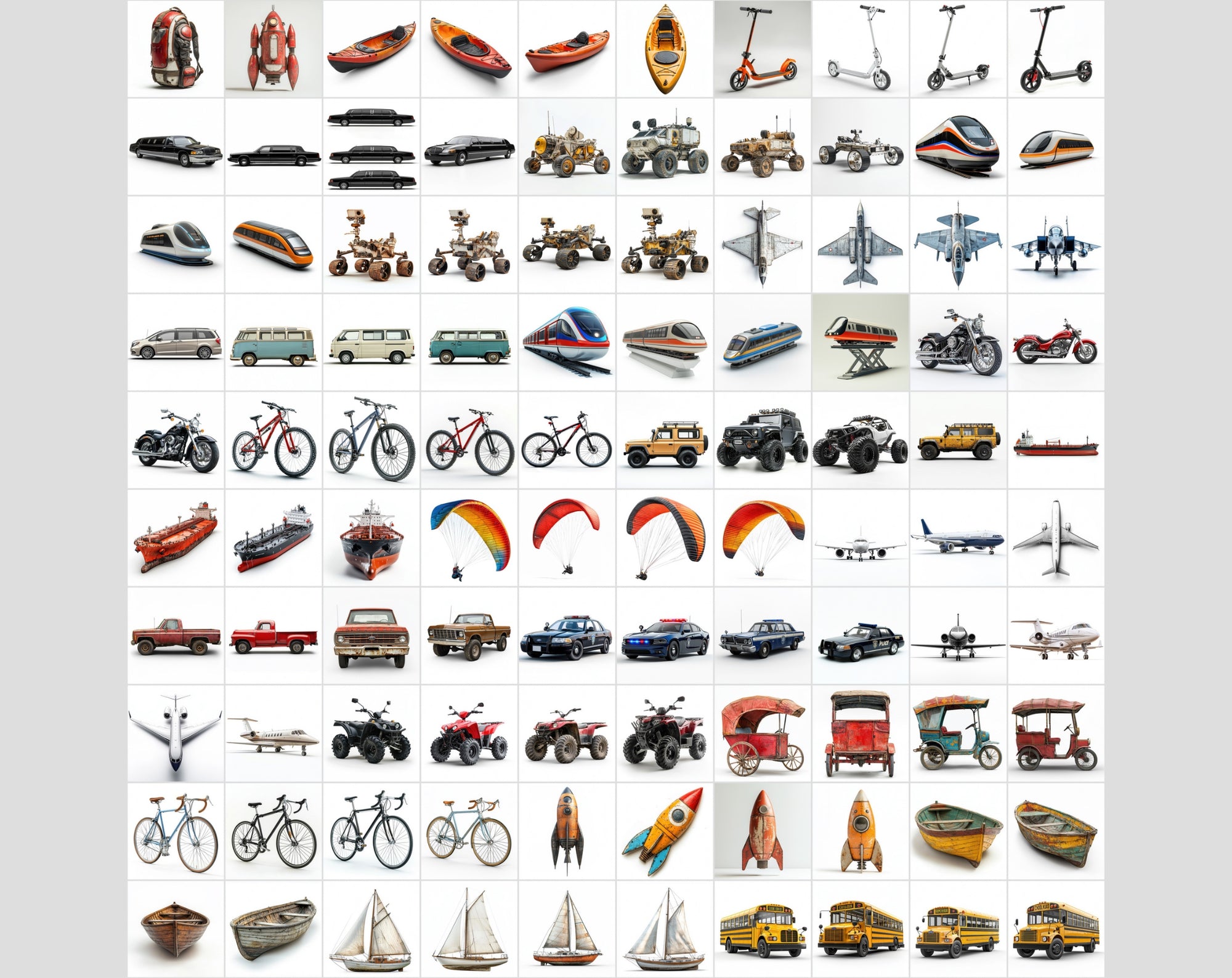 3500 High-Res Isolated Images | Food, Tech, Travel & More