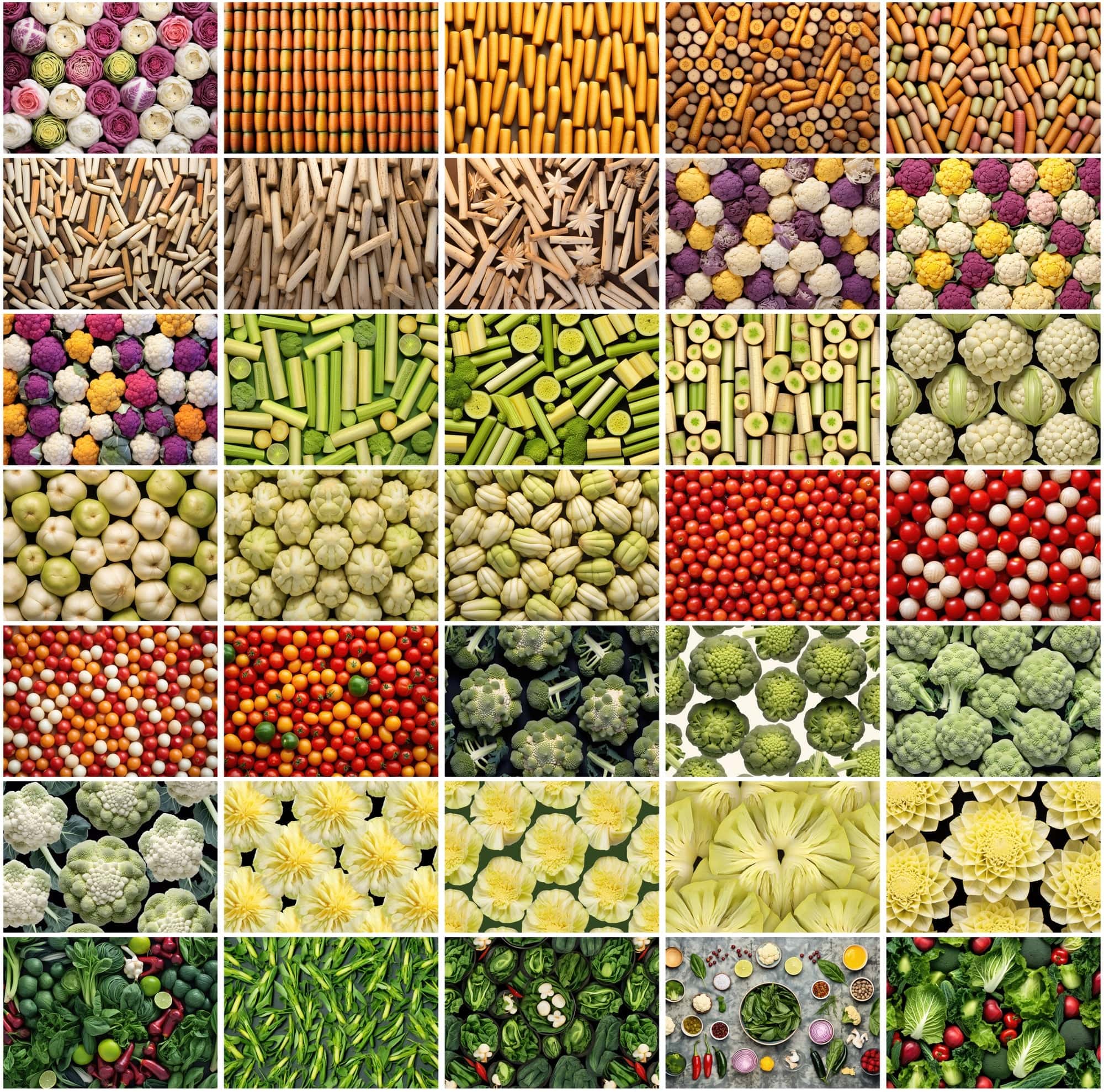 300 Vegetable PNG Images, High-Resolution Veggies Backgrounds, Commercial License Included Digital Download Sumobundle