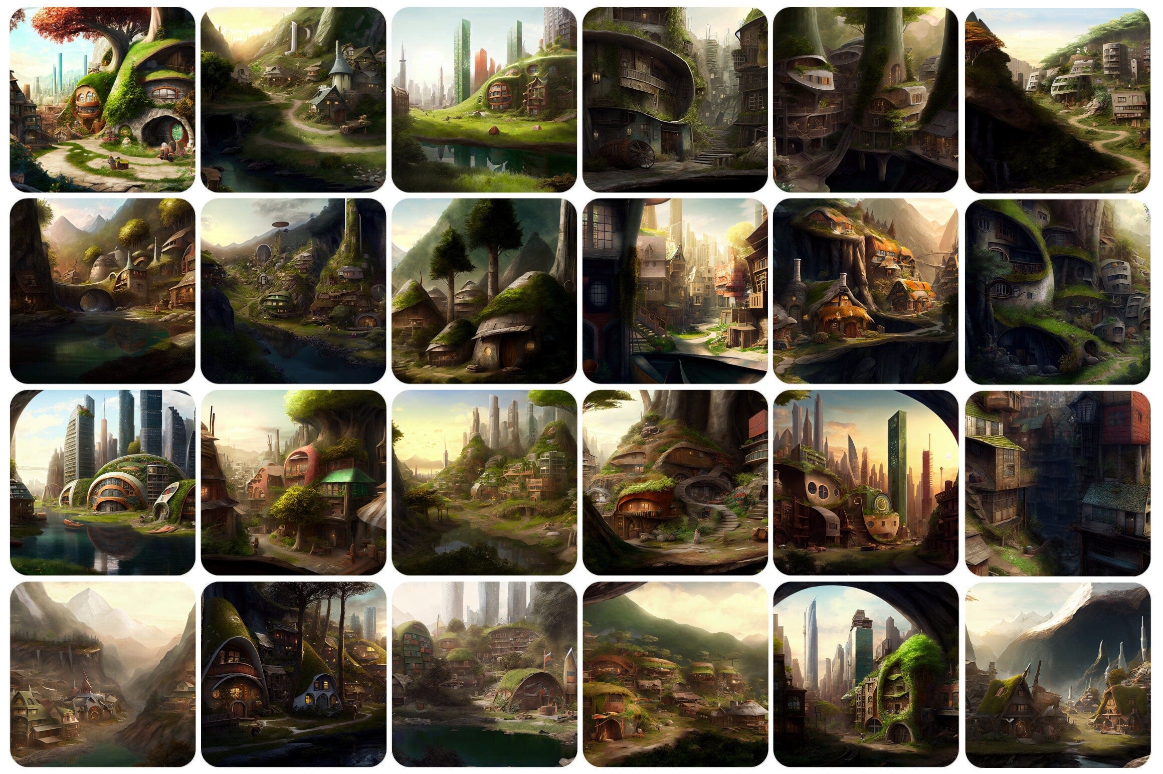 310 Unbelievable Hobbit Houses: The Ultimate Collection for Architecture and Fantasy Fans - commercial license Digital Download Sumobundle