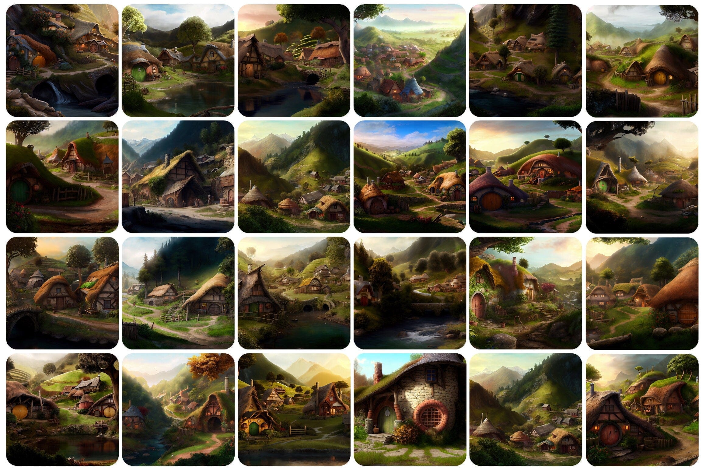 310 Unbelievable Hobbit Houses: The Ultimate Collection for Architecture and Fantasy Fans - commercial license Digital Download Sumobundle