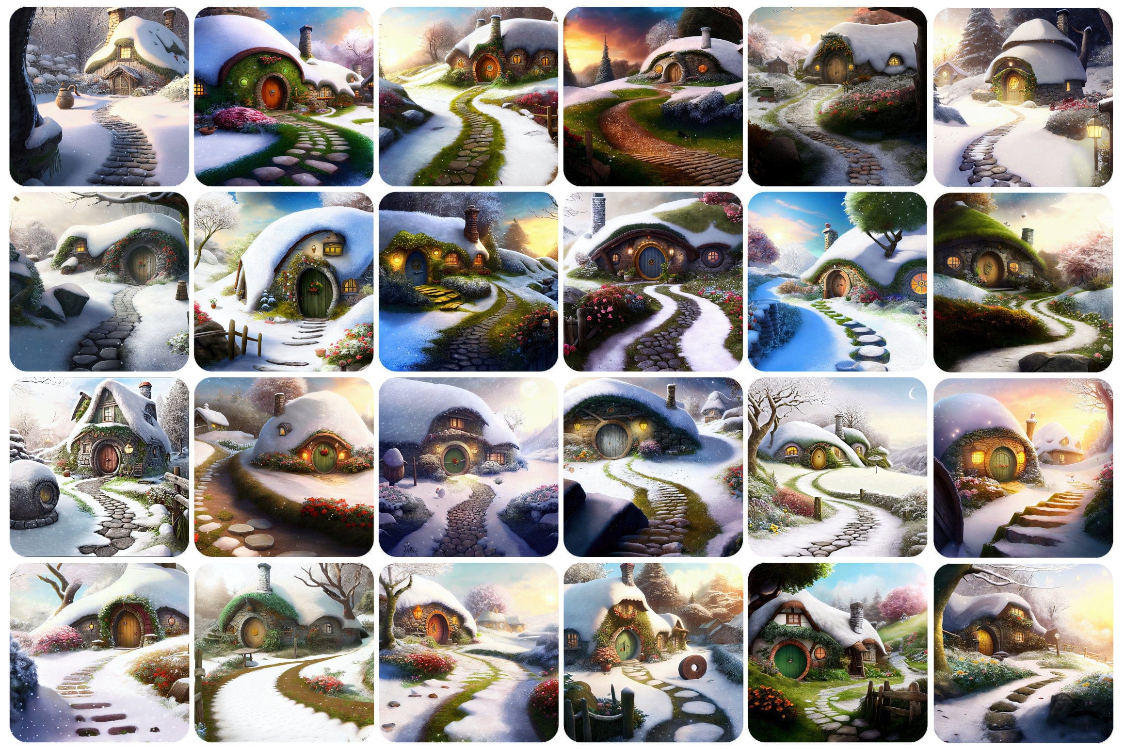 310 Unbelievable Hobbit Houses: The Ultimate Collection for Architecture and Fantasy Fans - commercial license Digital Download Sumobundle