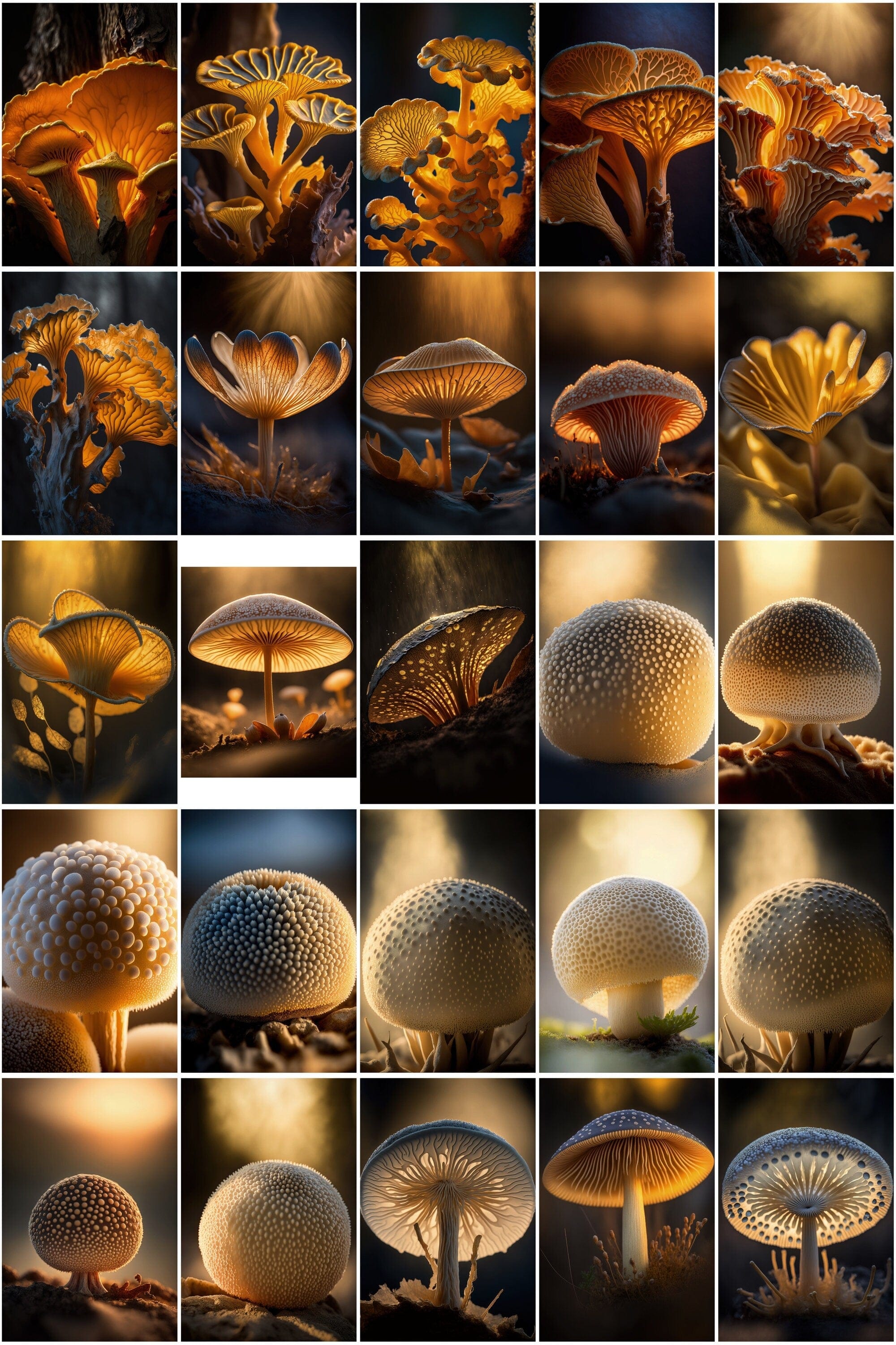 320 High-Quality Images of Mushroom Species - Perfect for Nature Lovers and Researchers! Digital Download Sumobundle
