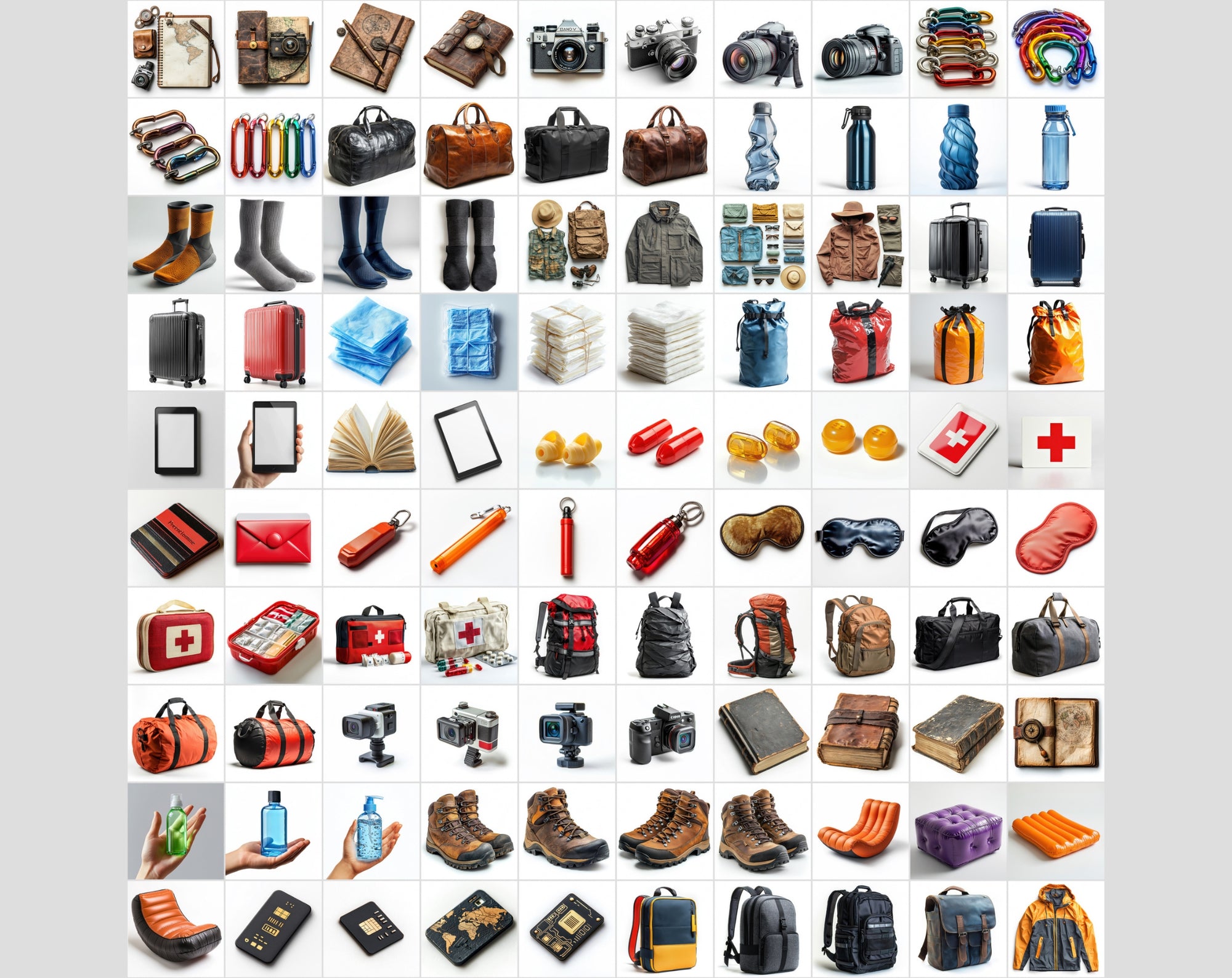 3500 High-Res Isolated Images | Food, Tech, Travel & More