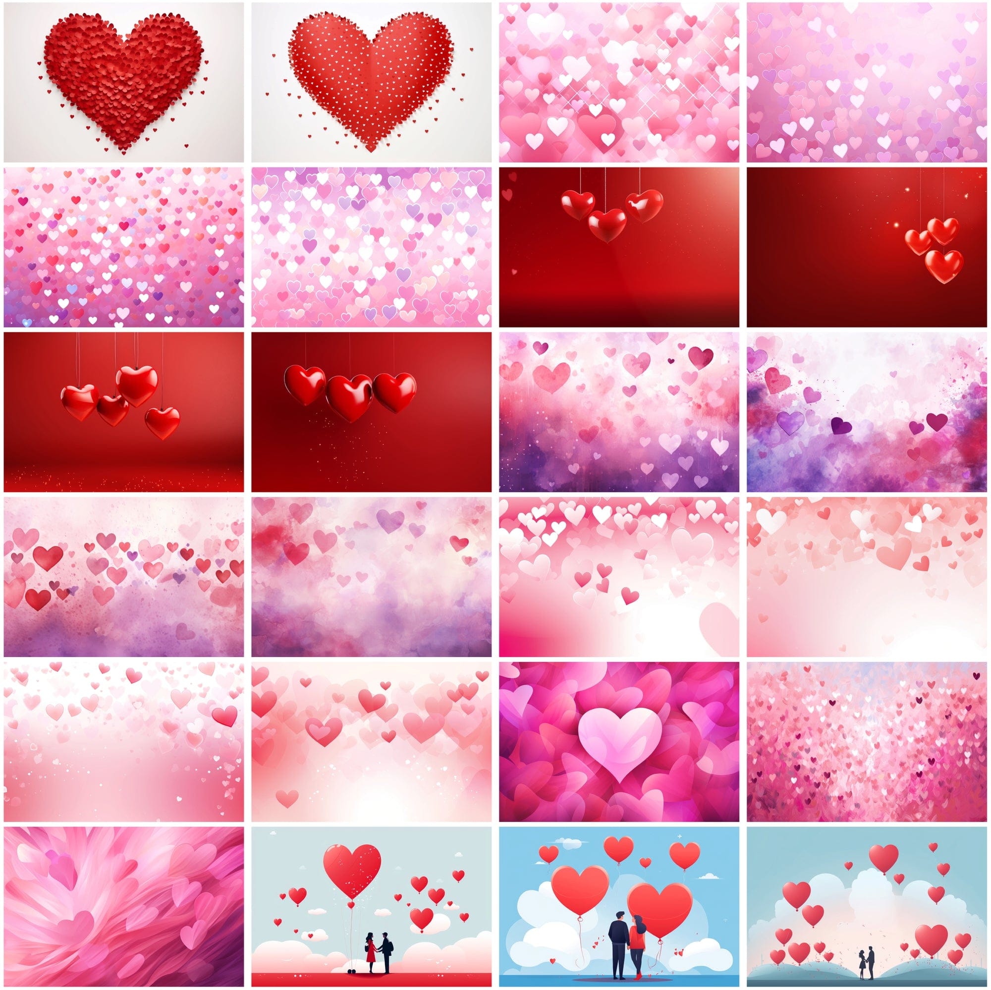 330 Love-Themed High-Resolution JPG Images for Valentine's Digital Download Sumobundle