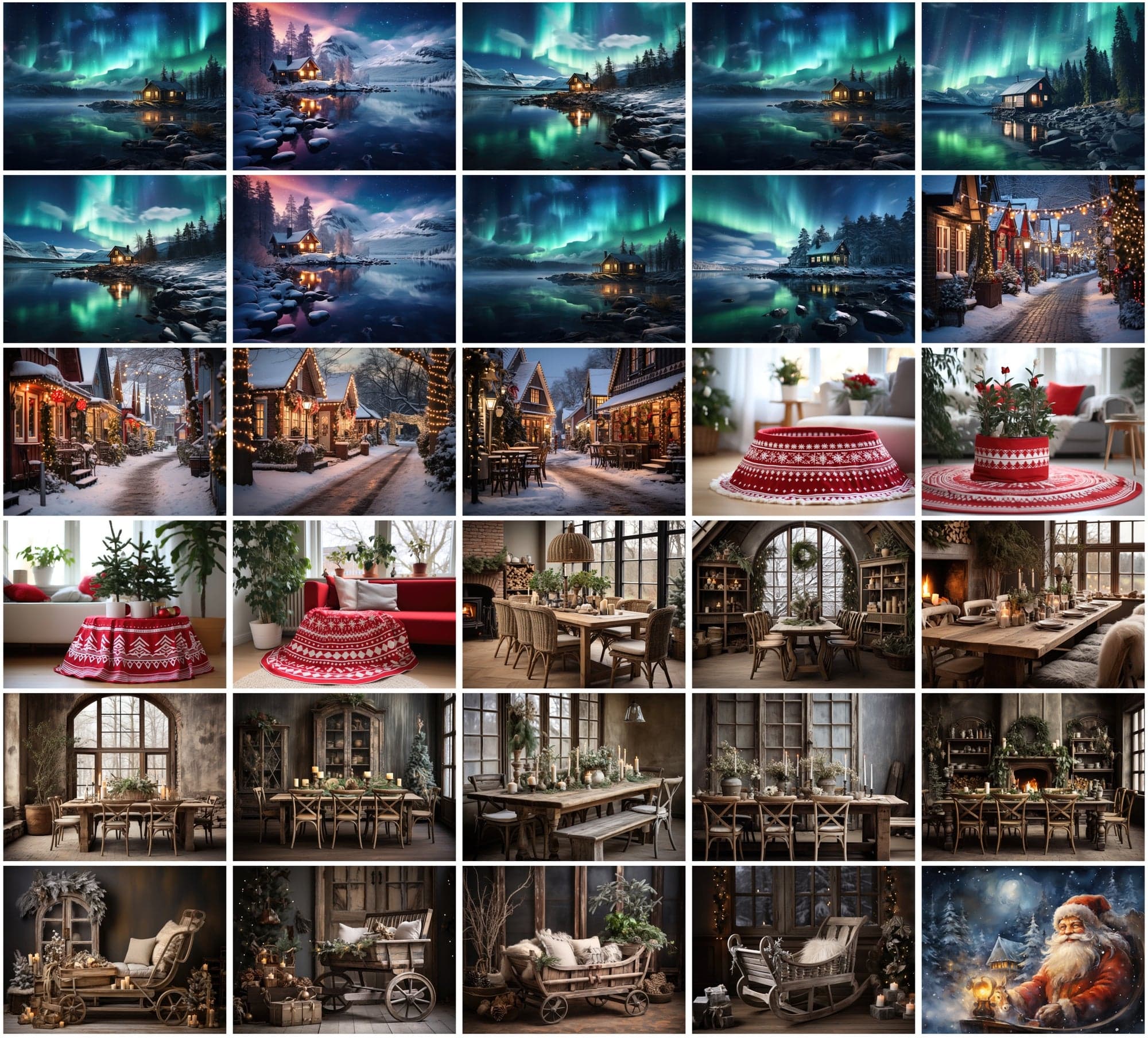 350 Scandinavian Winter & Christmas Images Sumobundle