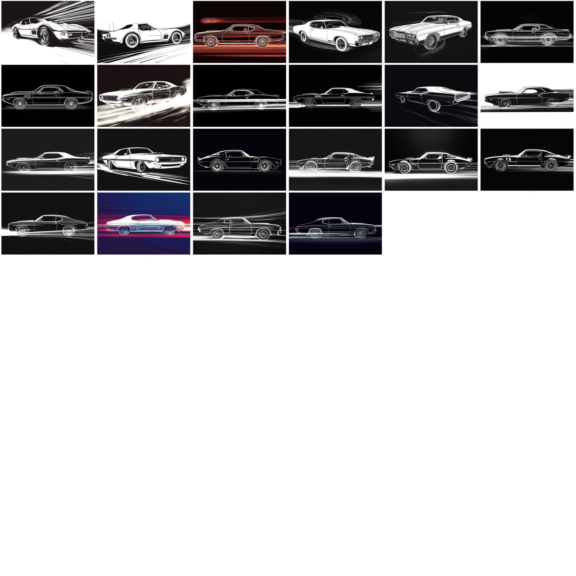 400 Vintage & Retro Car Images - High-Resolution JPGs with Commercial License Digital Download Sumobundle
