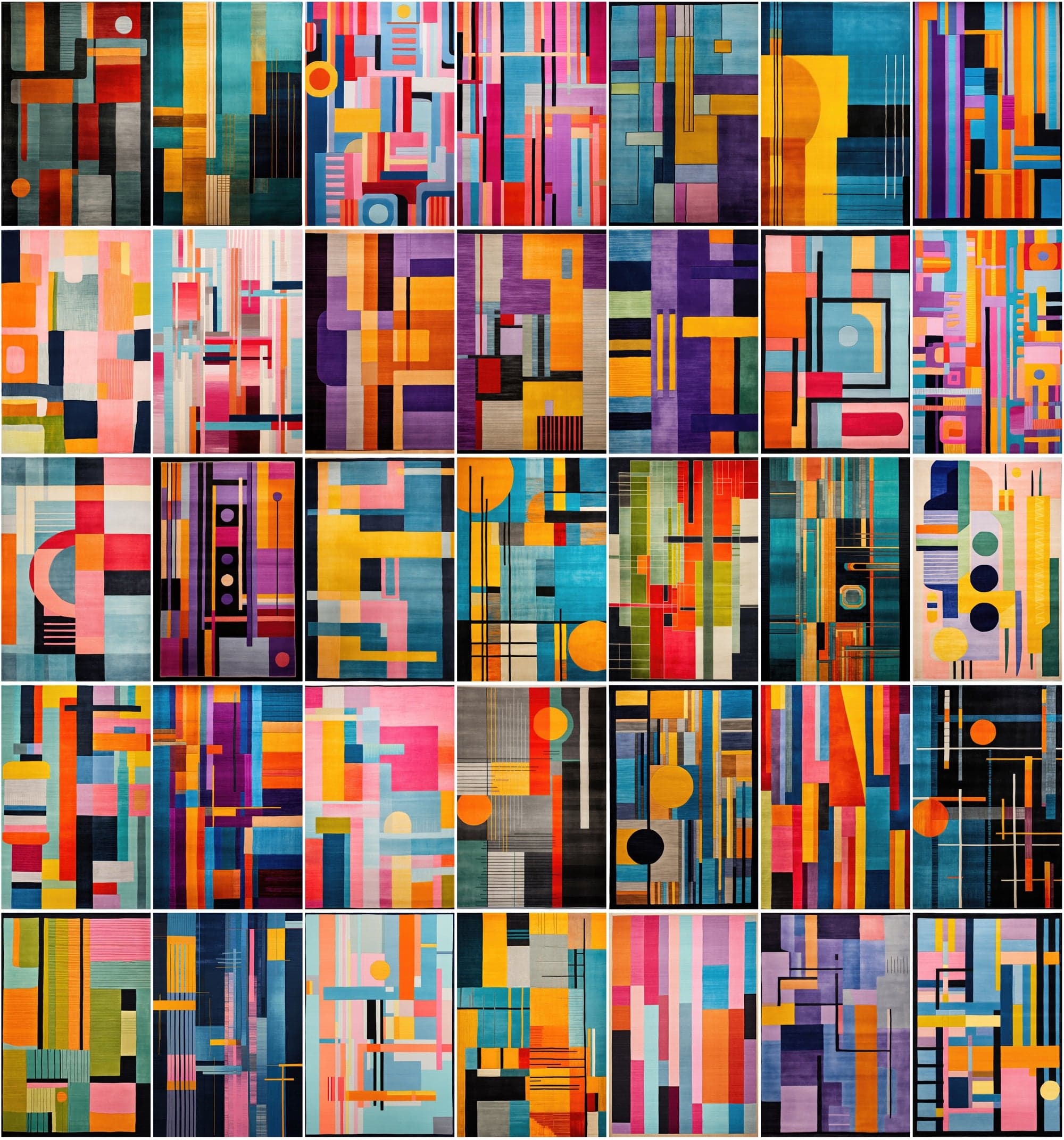 460 Premium Abstract Backgrounds: Action Painting, Geometric Designs, and Modernist Compositions - Commercial License Included Digital Download Sumobundle