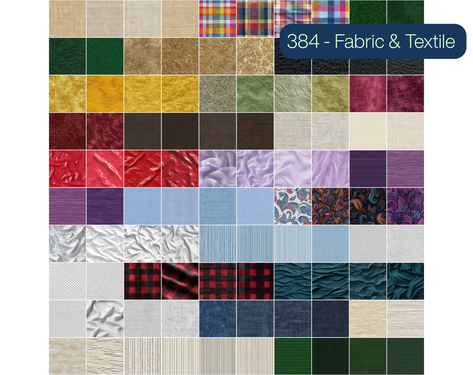 3155 Seamless Patterns Mega Bundle – Fabrics, Wood, Stone, Metal, Organic, Paper & More (Commercial Use)