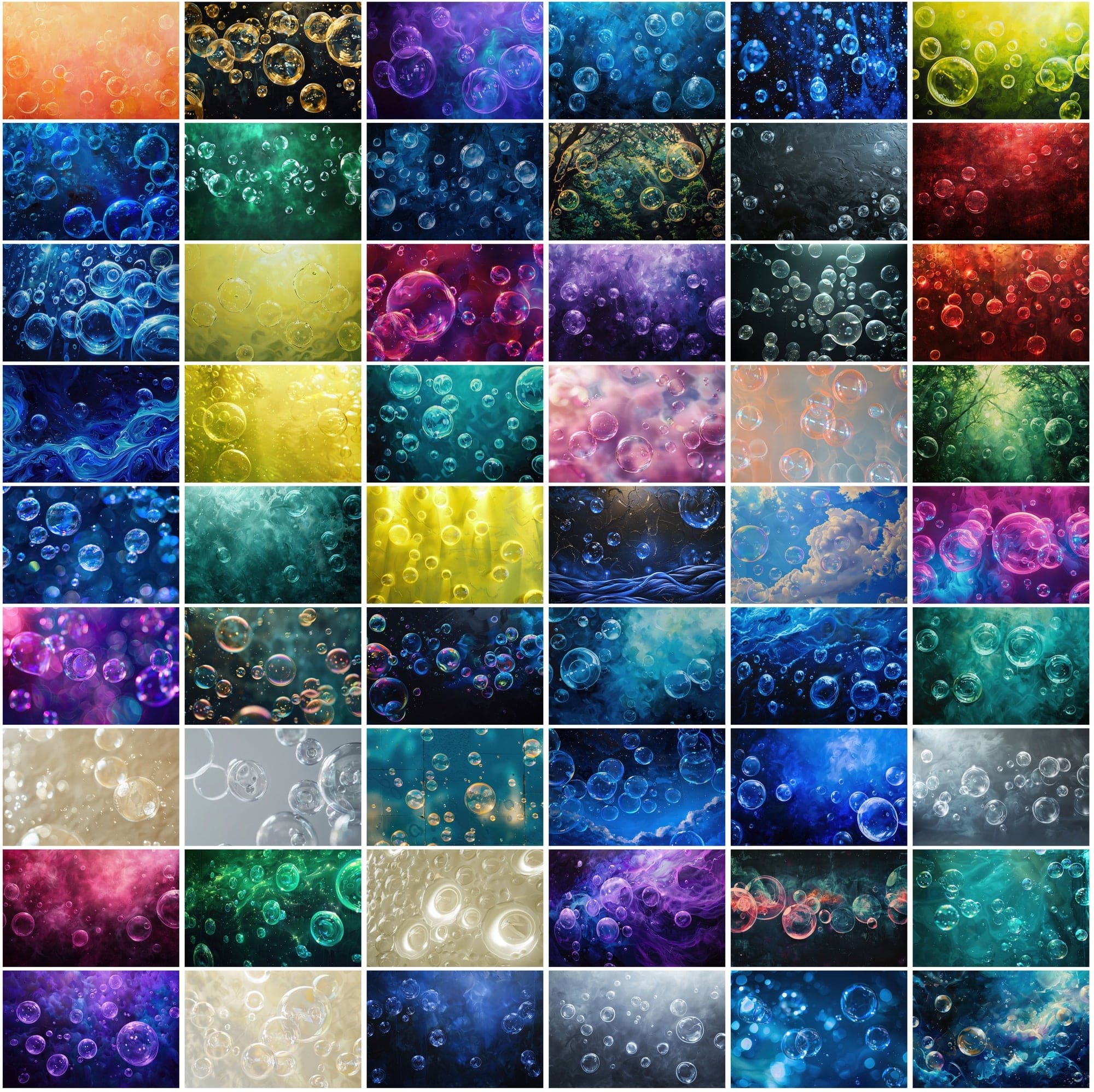500 Unique Artistic Colourful Soap Bubbles Background Images Digital Download Sumobundle