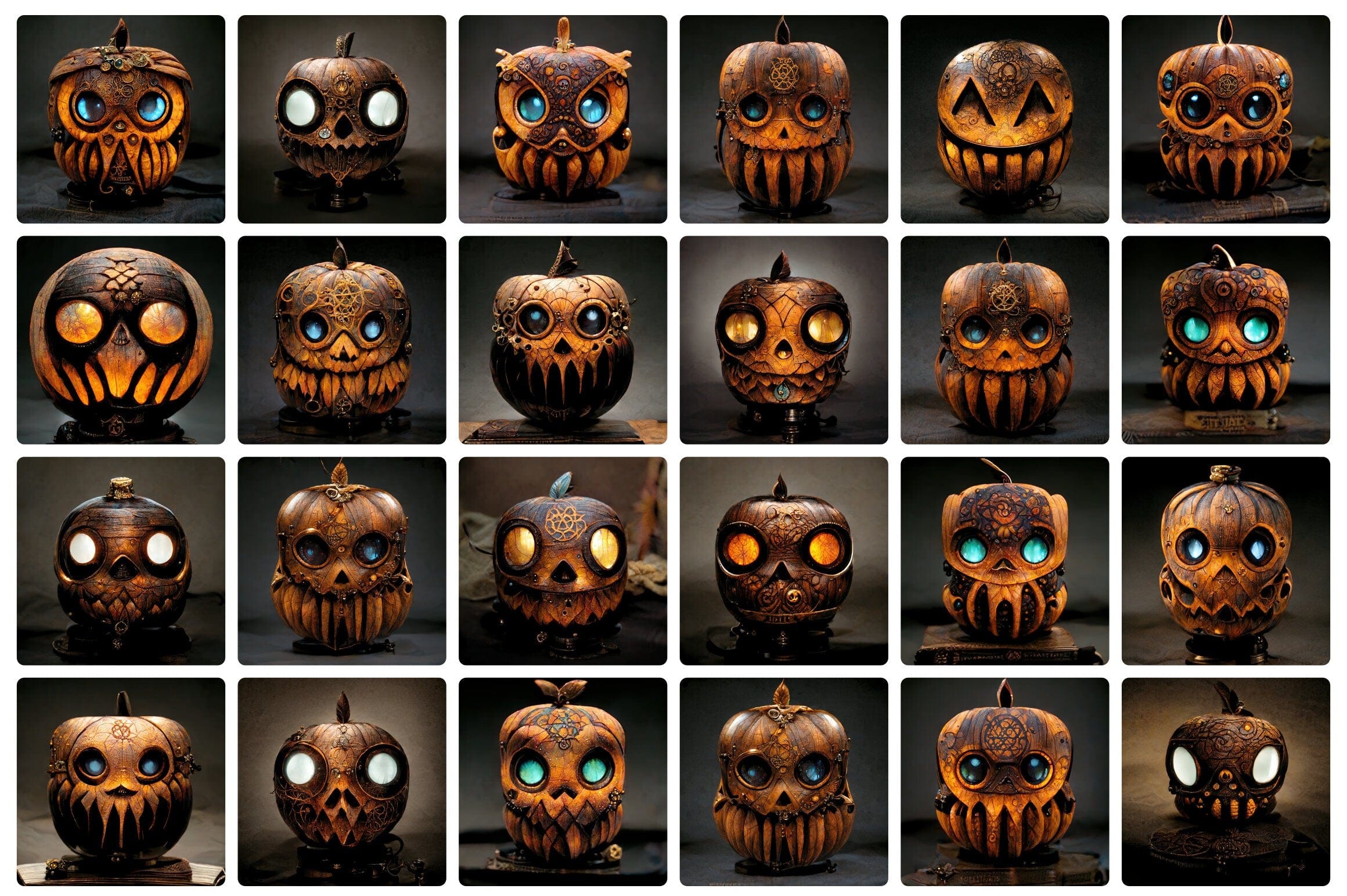 53 Jack-O-Lantern graphics Digital Download Sumobundle