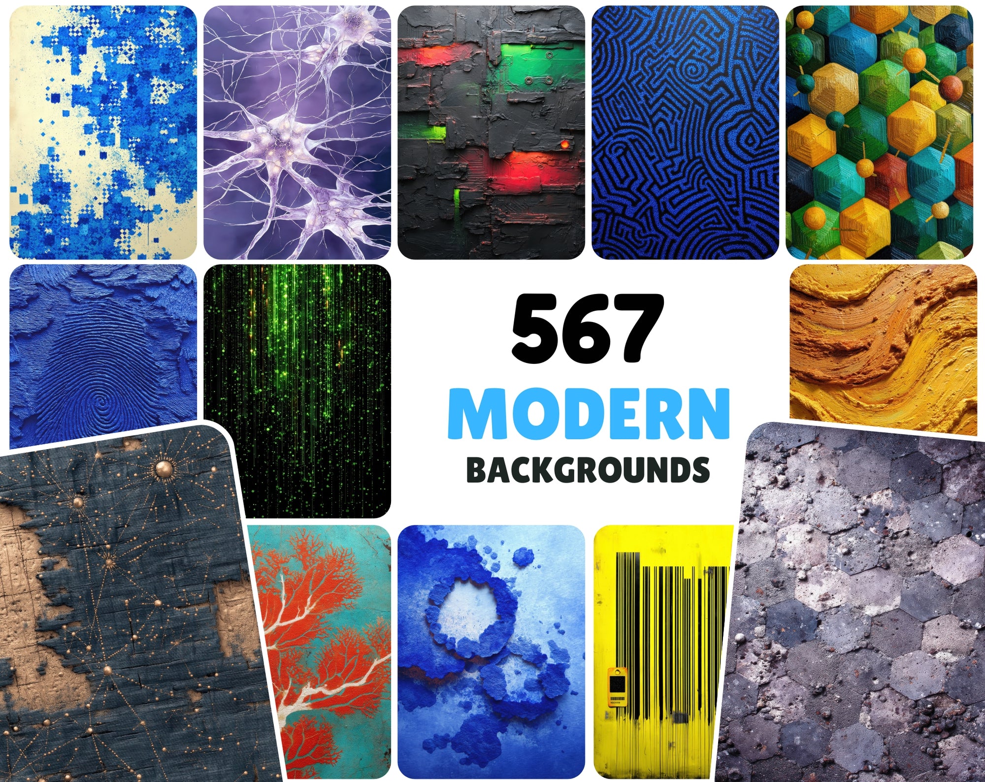 567 Modern Abstract Backgrounds