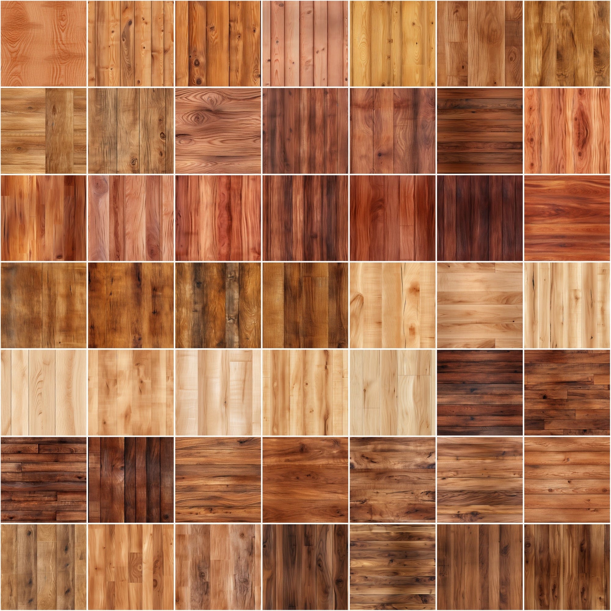 580 Seamless Wood Backgrounds & Photoshop Patterns Bundle - High-Resolution Images and .pat Files with Commercial License Sumobundle