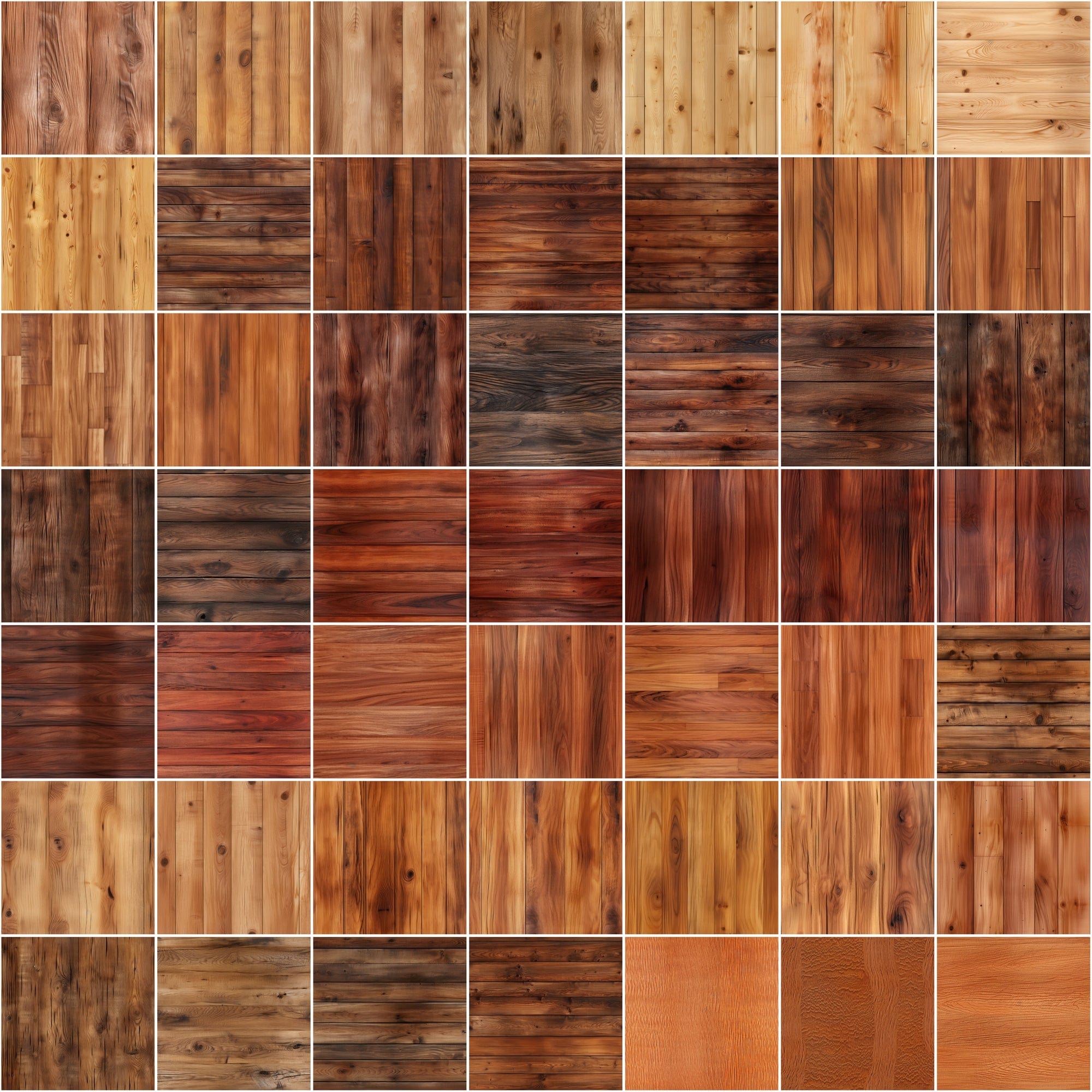 580 Seamless Wood Backgrounds & Photoshop Patterns Bundle - High-Resolution Images and .pat Files with Commercial License Sumobundle