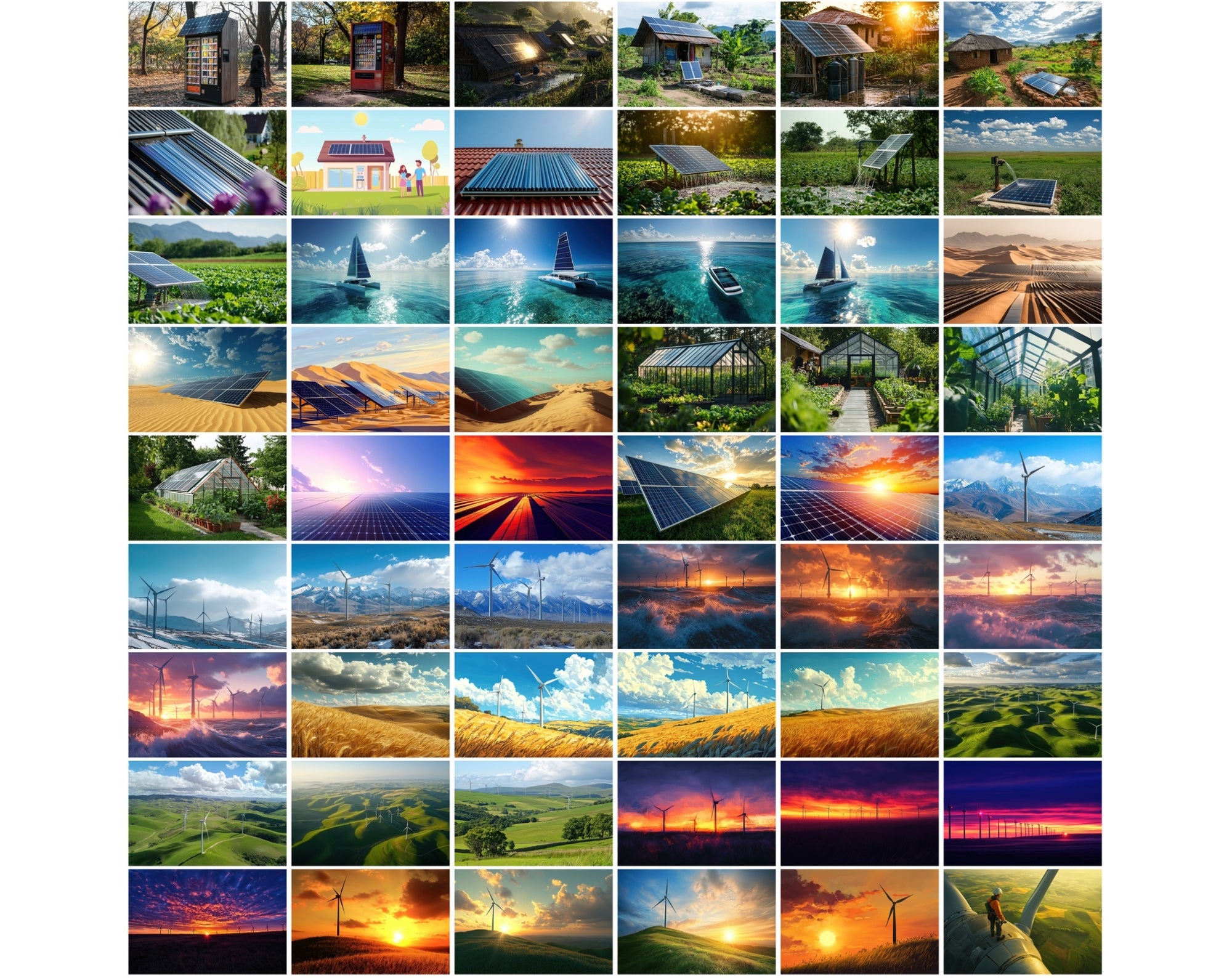 435 Green Energy Stock Images Bundle