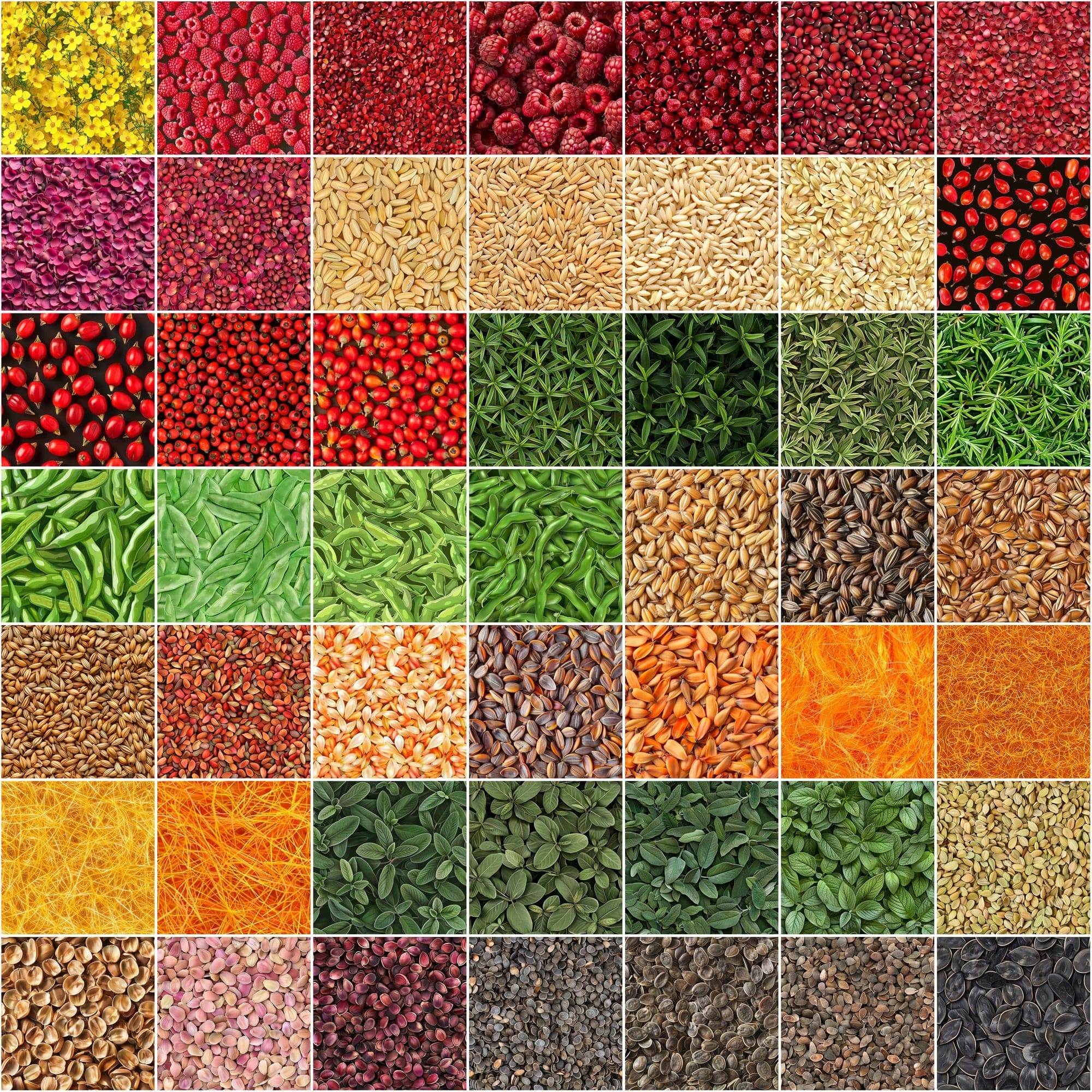 660 Seamless Spice & Seed Backgrounds with Photoshop Patterns Digital Download Sumobundle