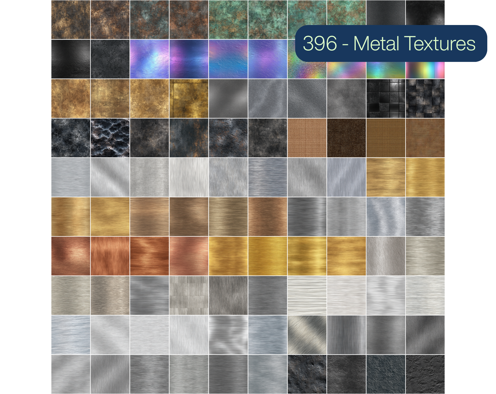 3155 Seamless Patterns Mega Bundle – Fabrics, Wood, Stone, Metal, Organic, Paper & More (Commercial Use)