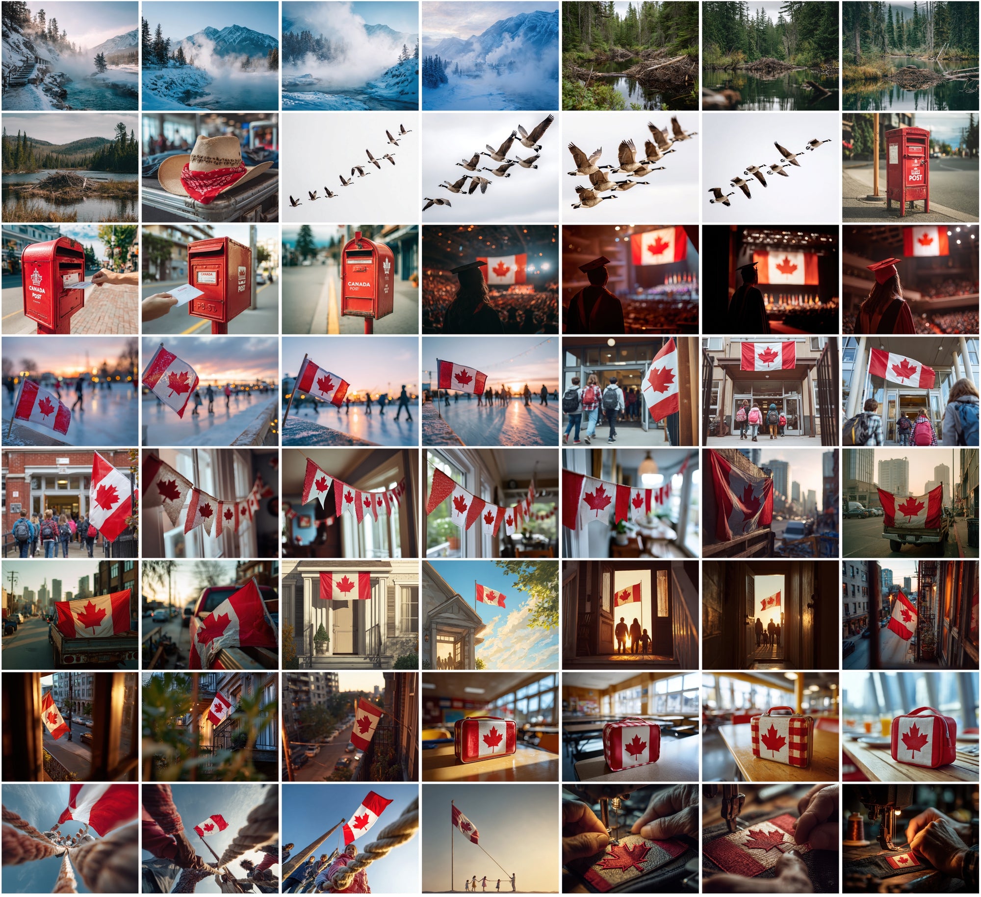 840 Canada Travel & Immigration Photos | Maple Leaf, Flag, Passport, Landmarks