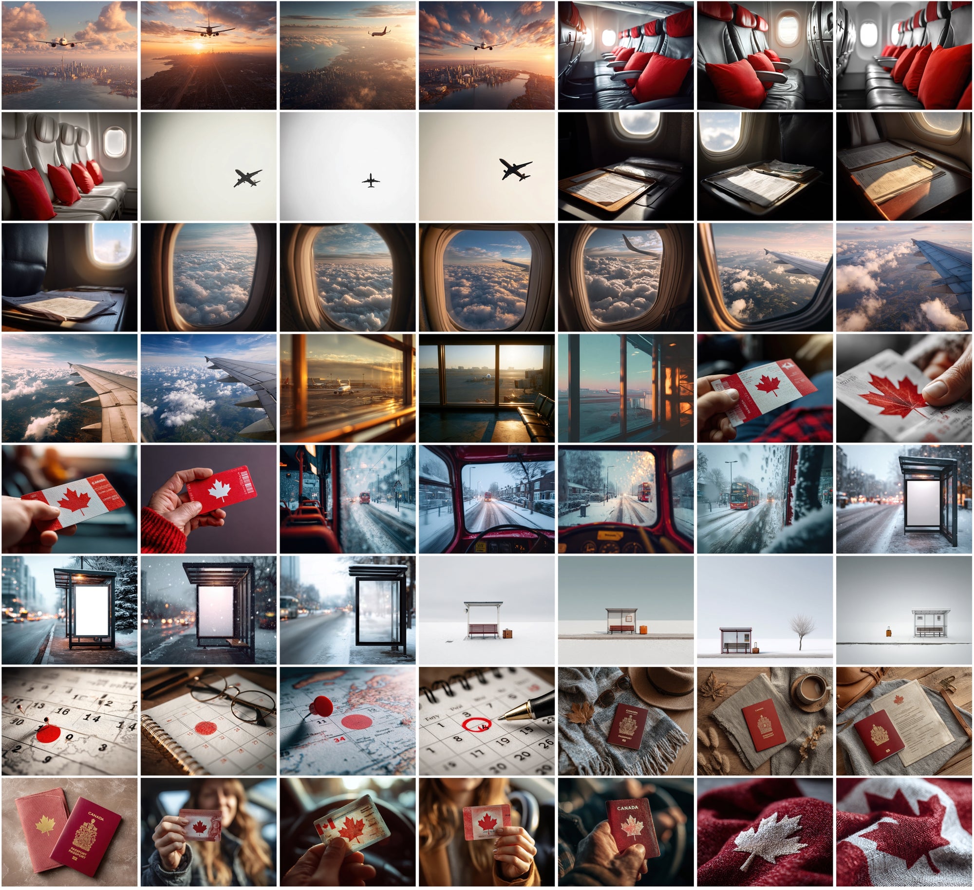 840 Canada Travel & Immigration Photos | Maple Leaf, Flag, Passport, Landmarks