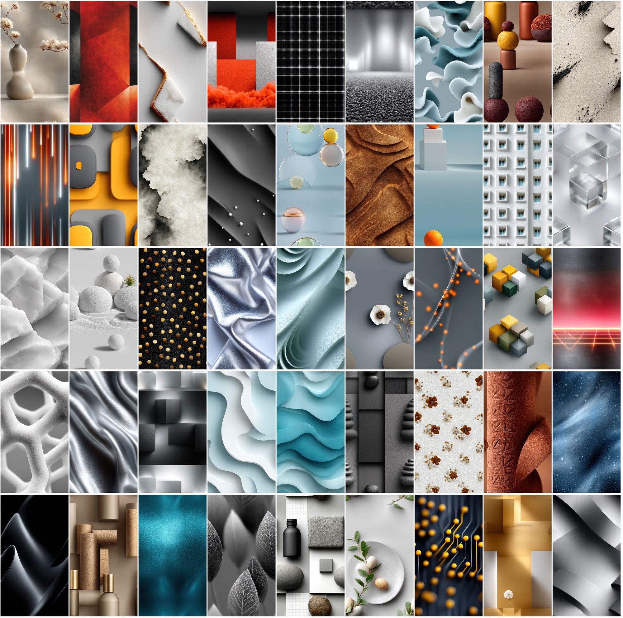 550 Minimalist Backgrounds – High-Res JPGs for Modern Design Projects