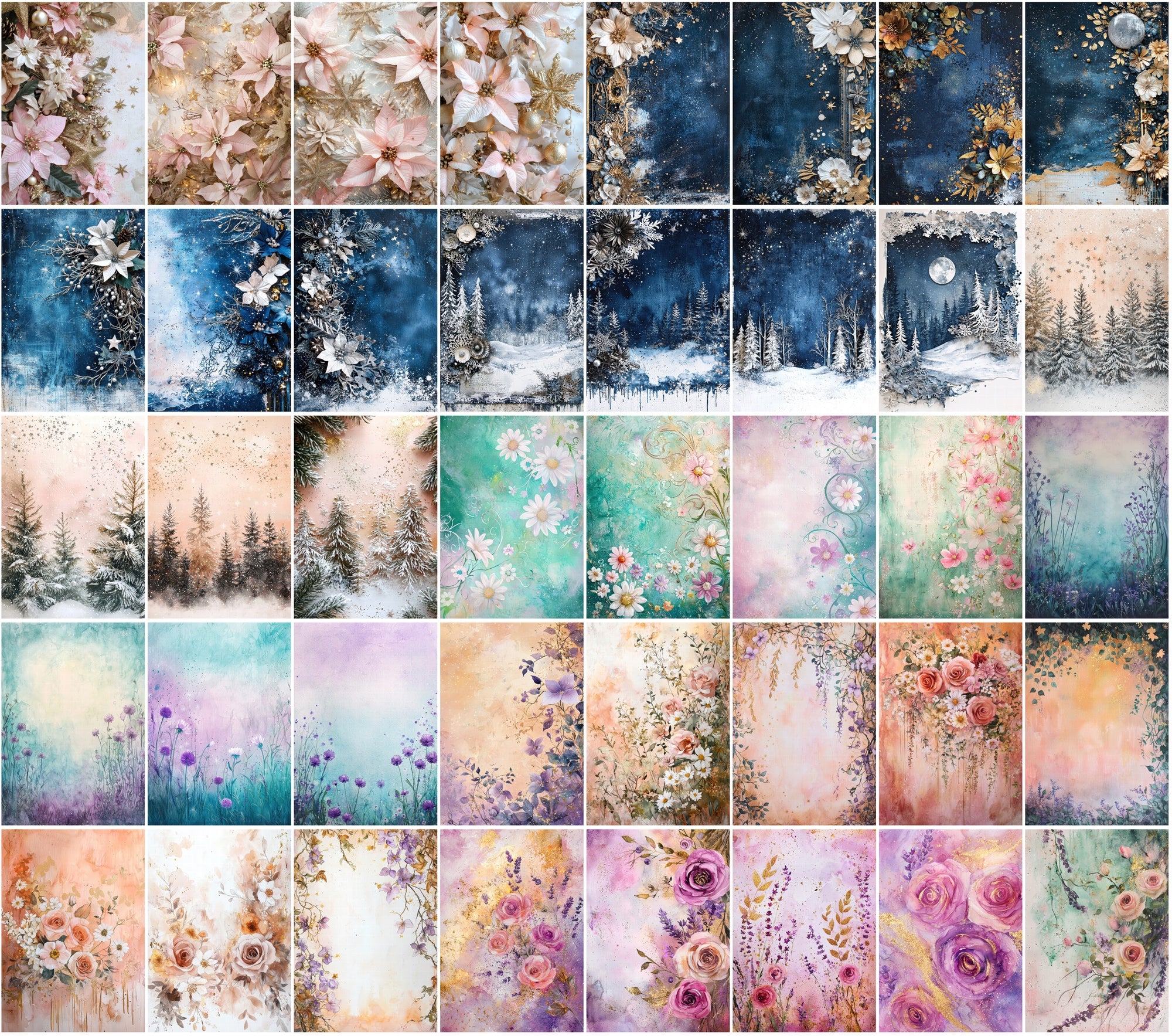 530 Premium Scrapbooking Backgrounds