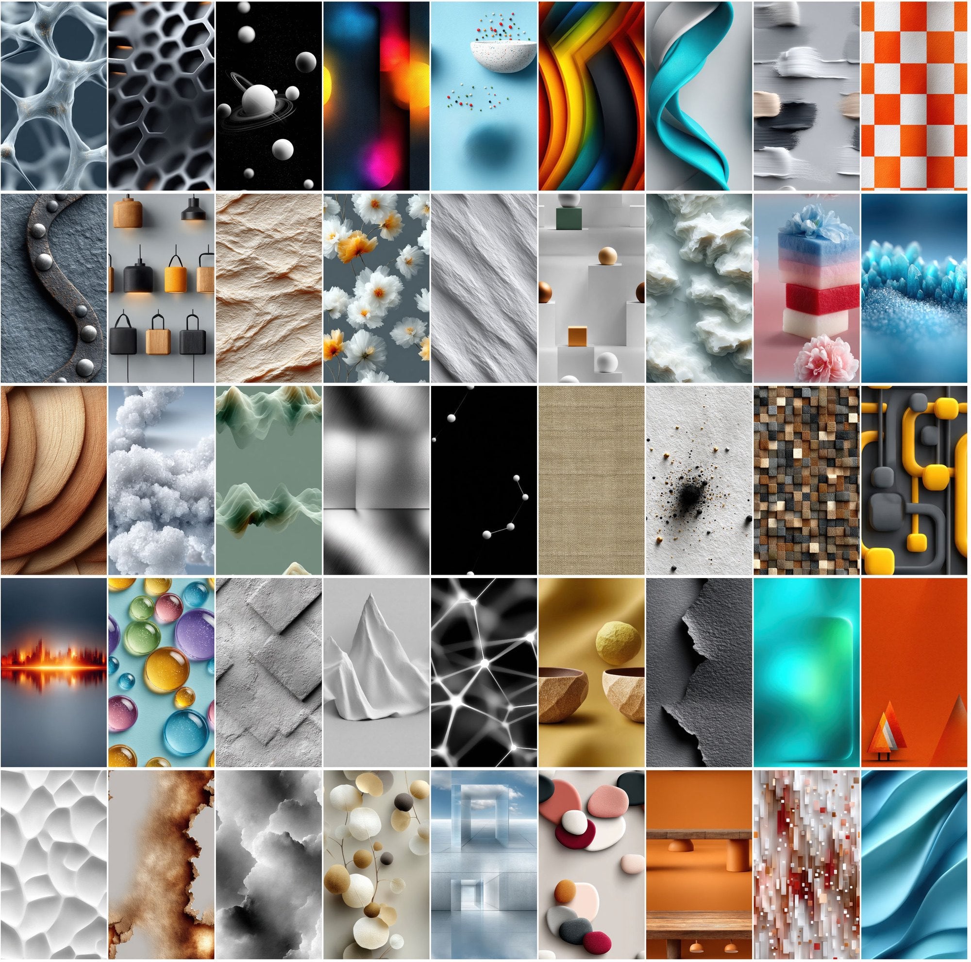 550 Minimalist Backgrounds – High-Res JPGs for Modern Design Projects