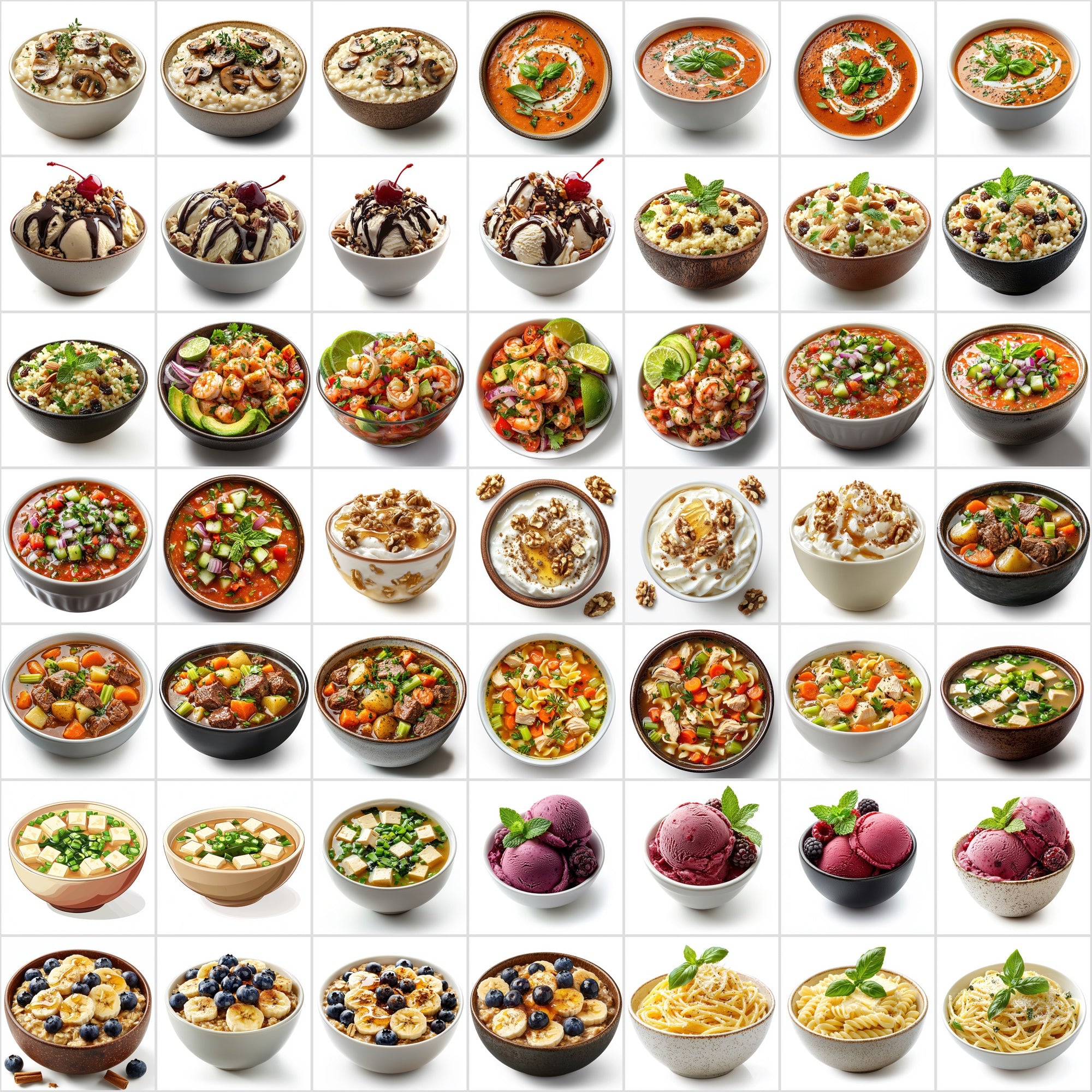 535 High-Resolution Food Photos with Commercial License