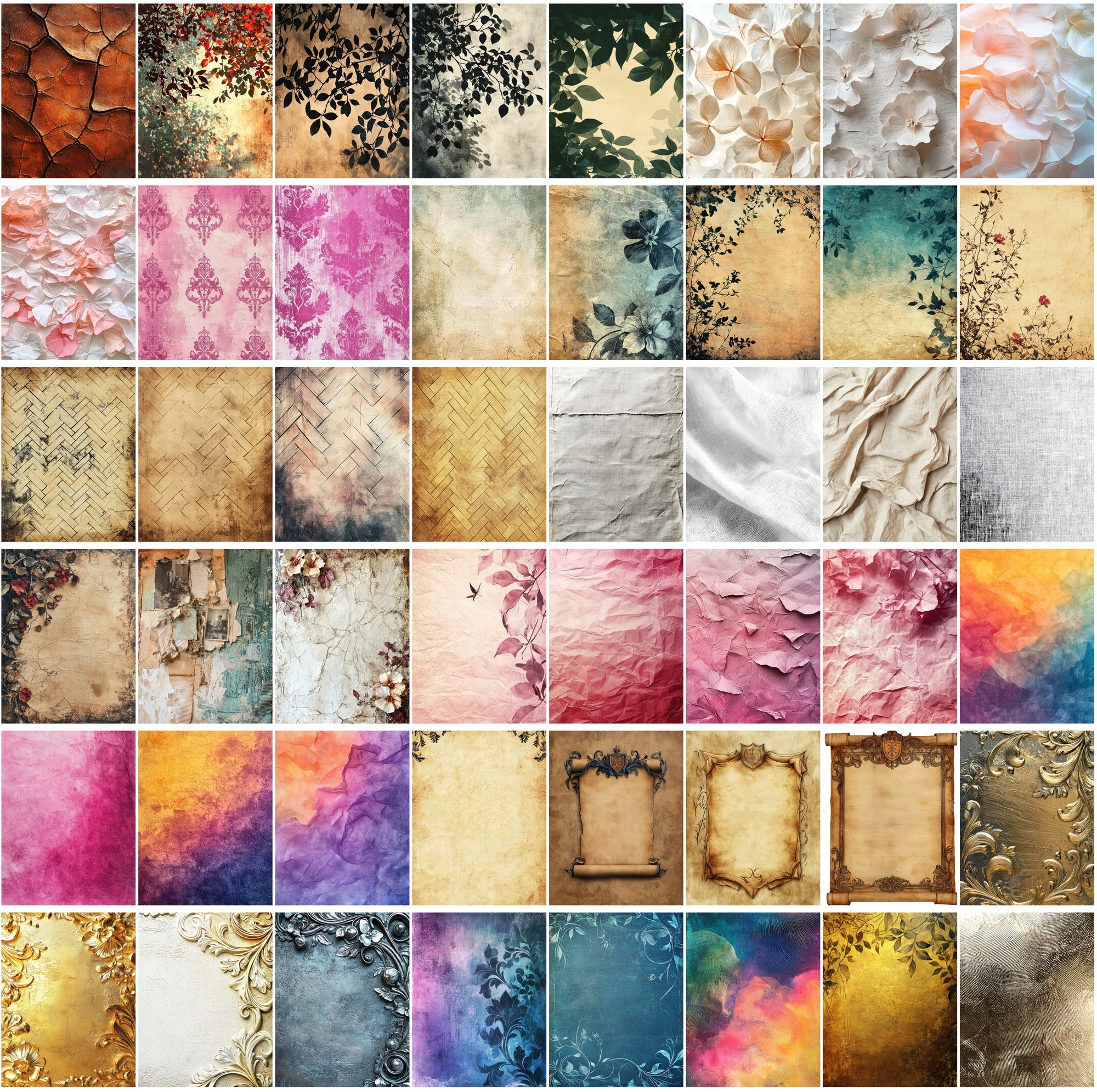 490 Unique Scrapbooking Backgrounds