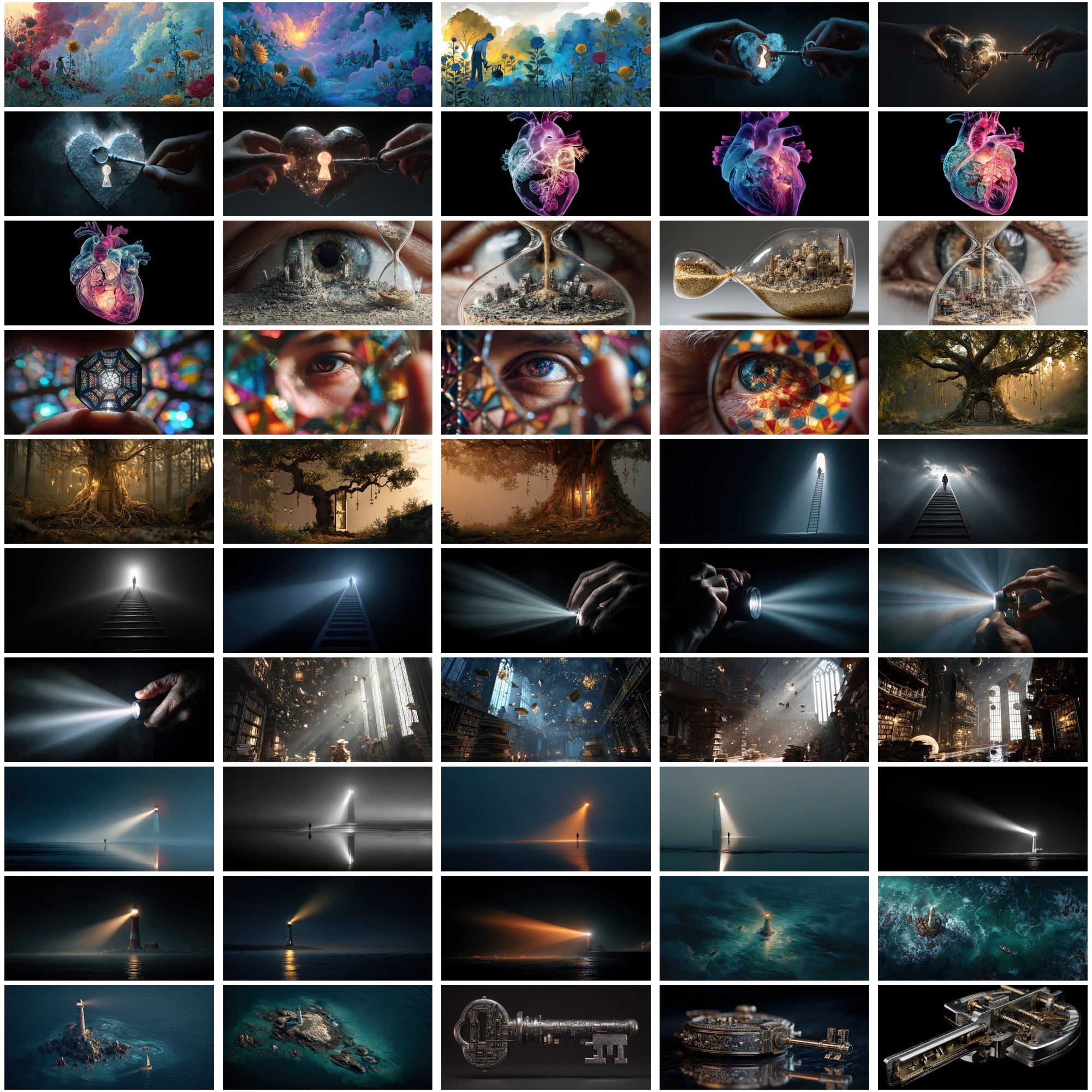 615 Conceptual Images – Surreal & Symbolic Art Collection for Designers, Thinkers, and Creators