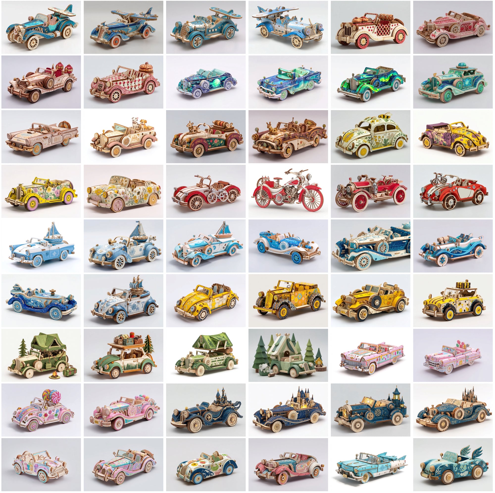 600 Magical Puzzle Car Images – Fairytale-Inspired