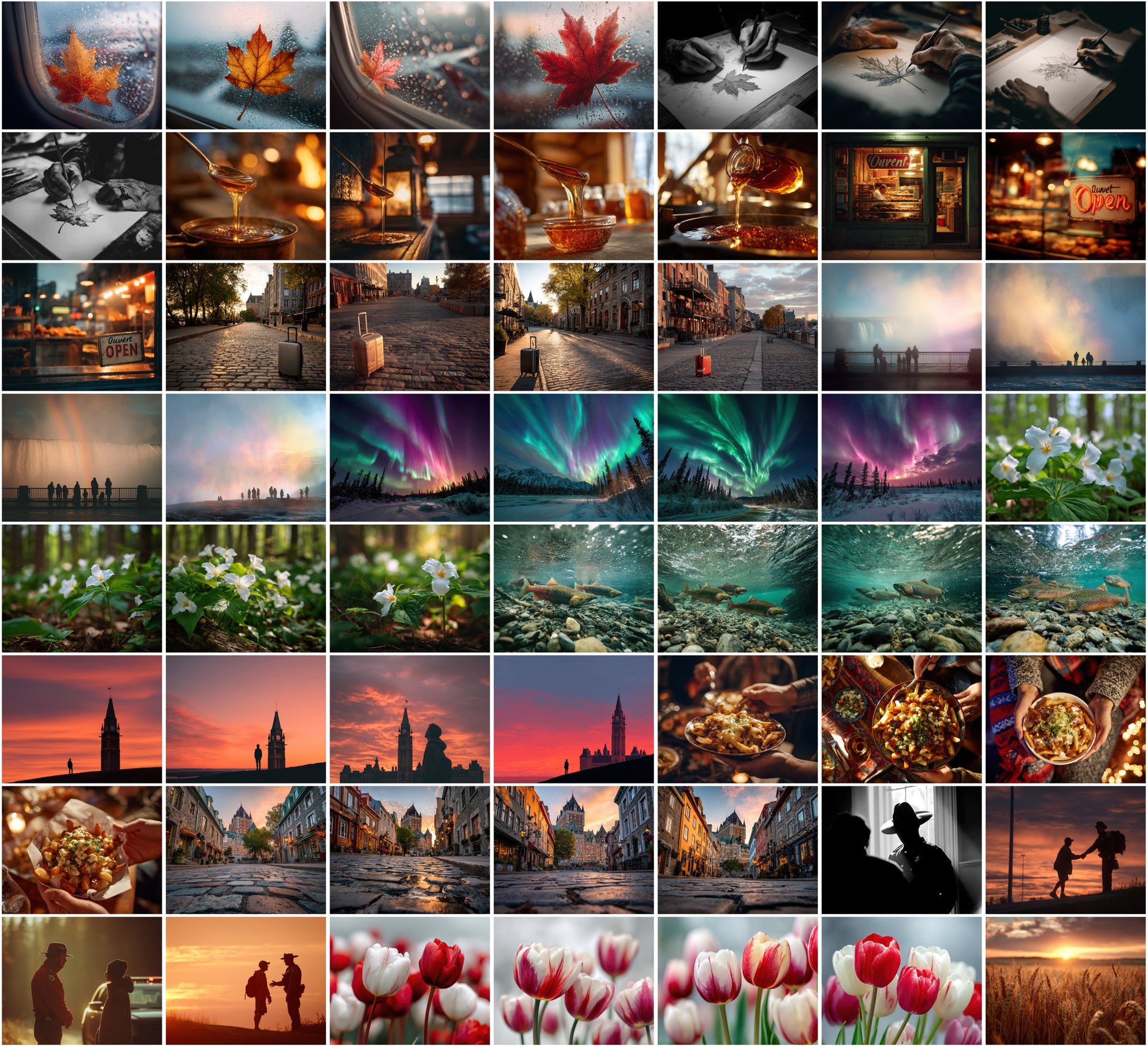 840 Canada Travel & Immigration Photos | Maple Leaf, Flag, Passport, Landmarks