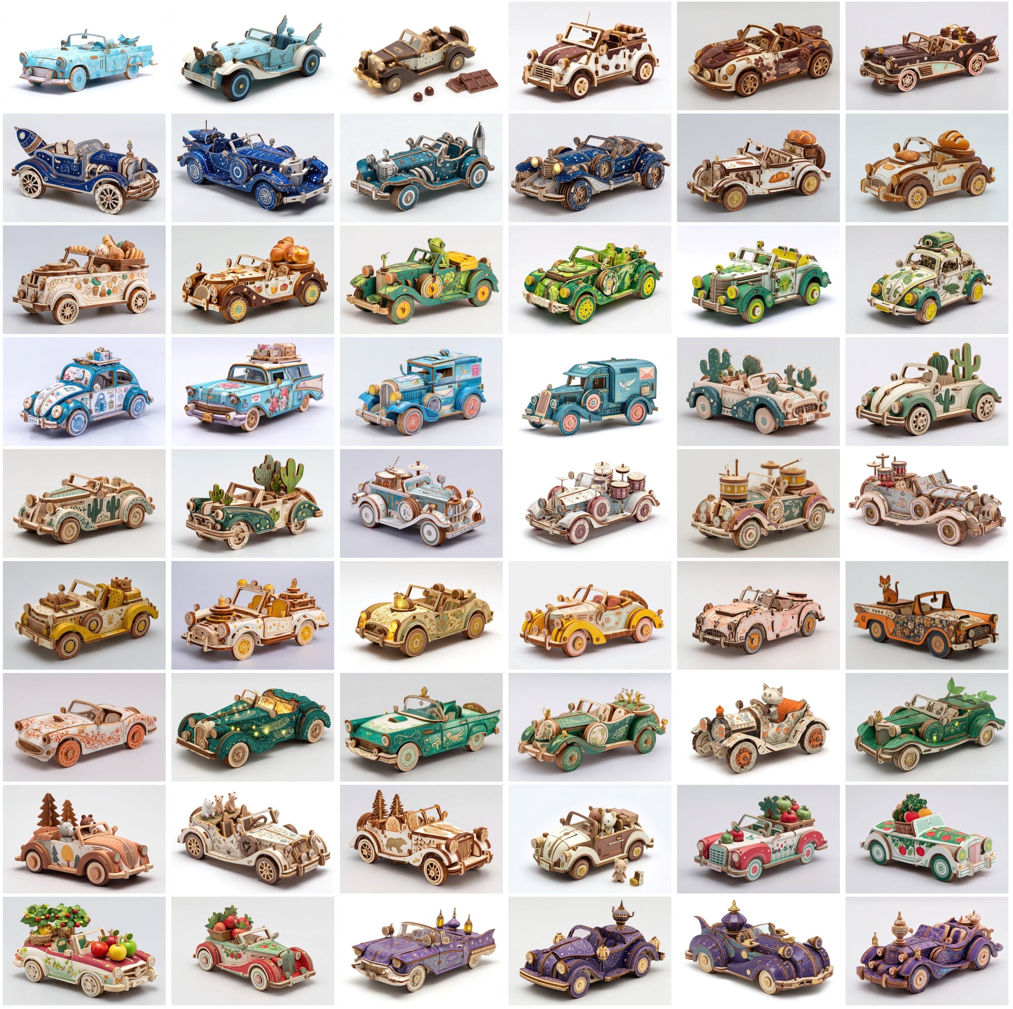600 Magical Puzzle Car Images – Fairytale-Inspired
