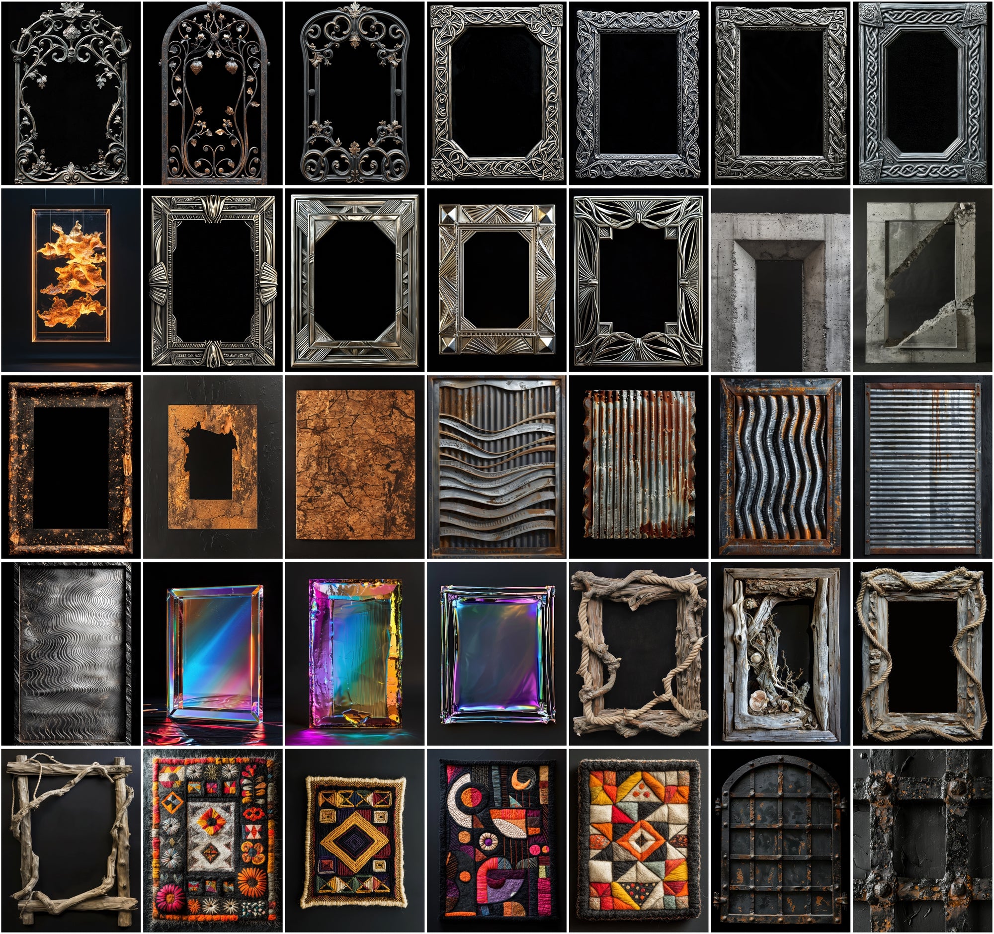 300 Premium Photo Frames Bundle