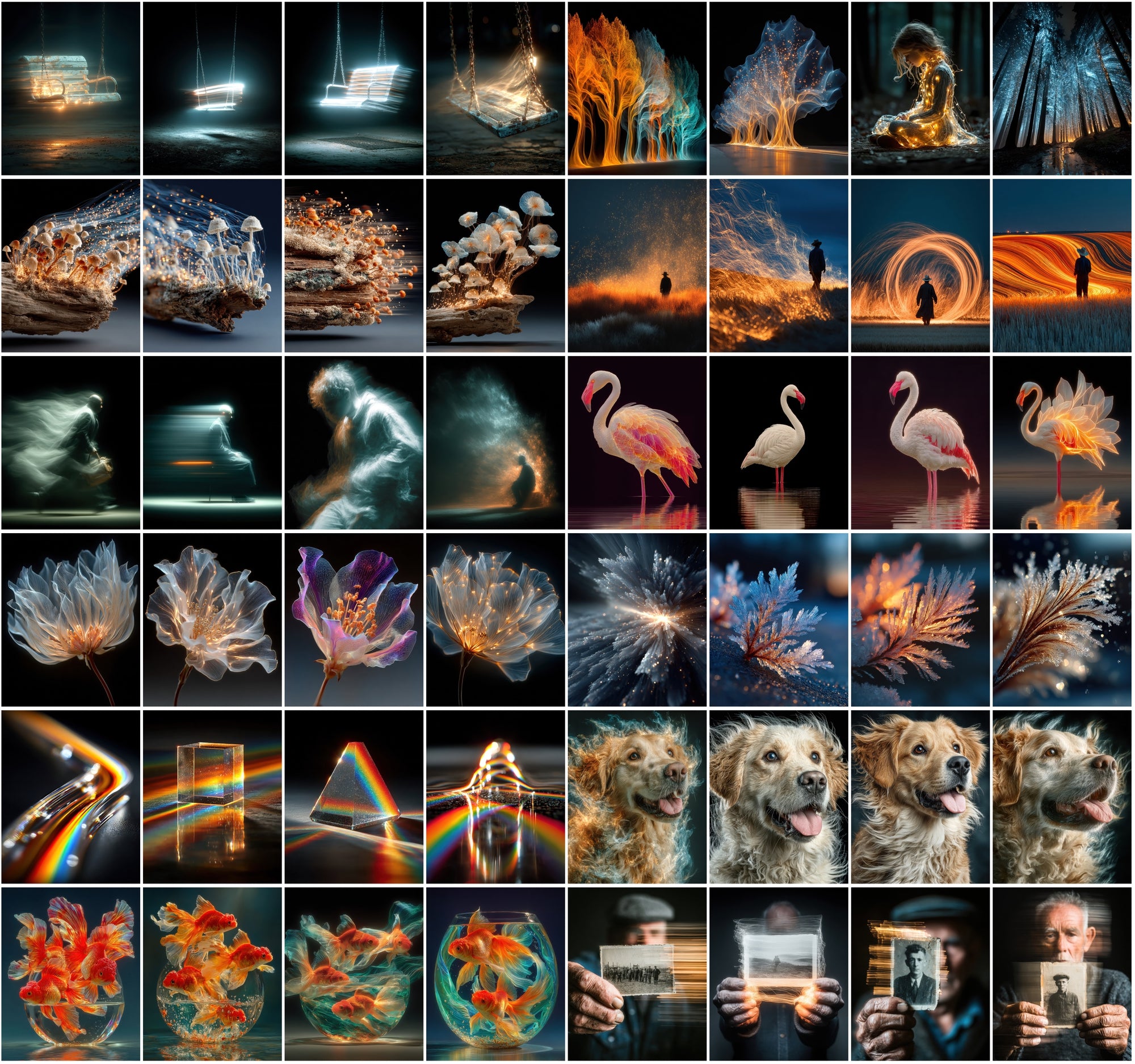 520 Light Trail Images – High-Speed Motion Blur Photography with Black Background