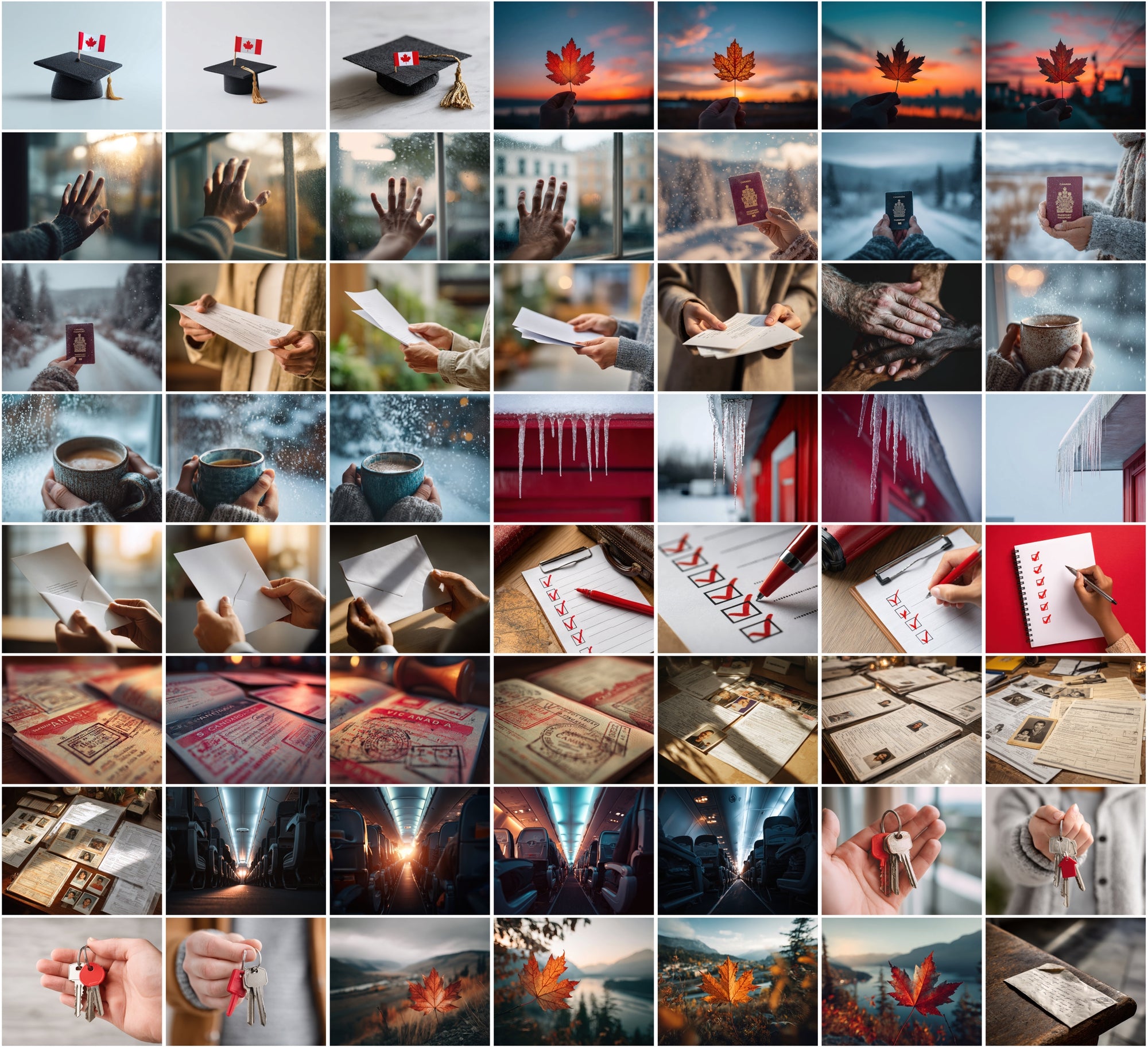840 Canada Travel & Immigration Photos | Maple Leaf, Flag, Passport, Landmarks