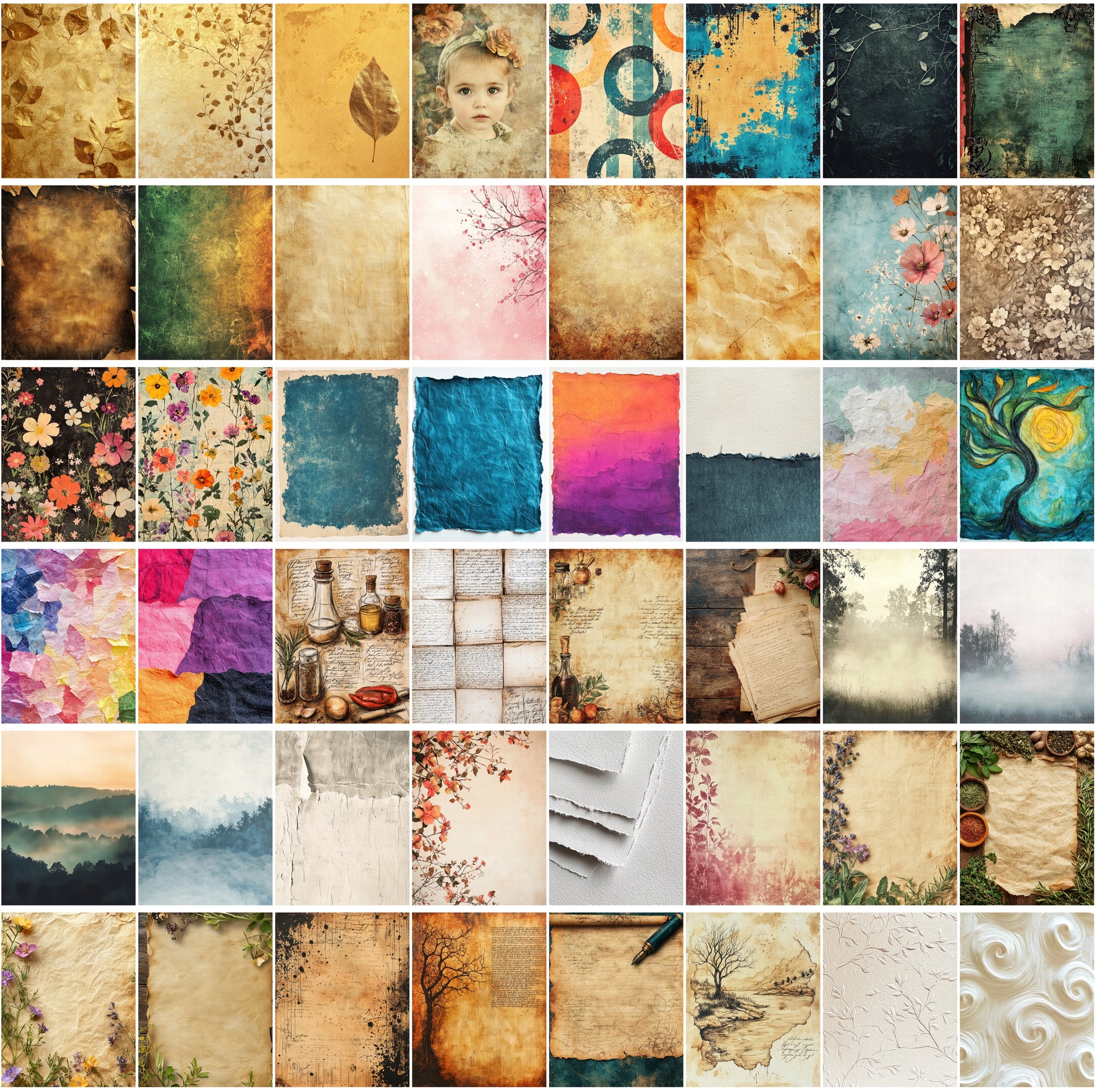 490 Unique Scrapbooking Backgrounds